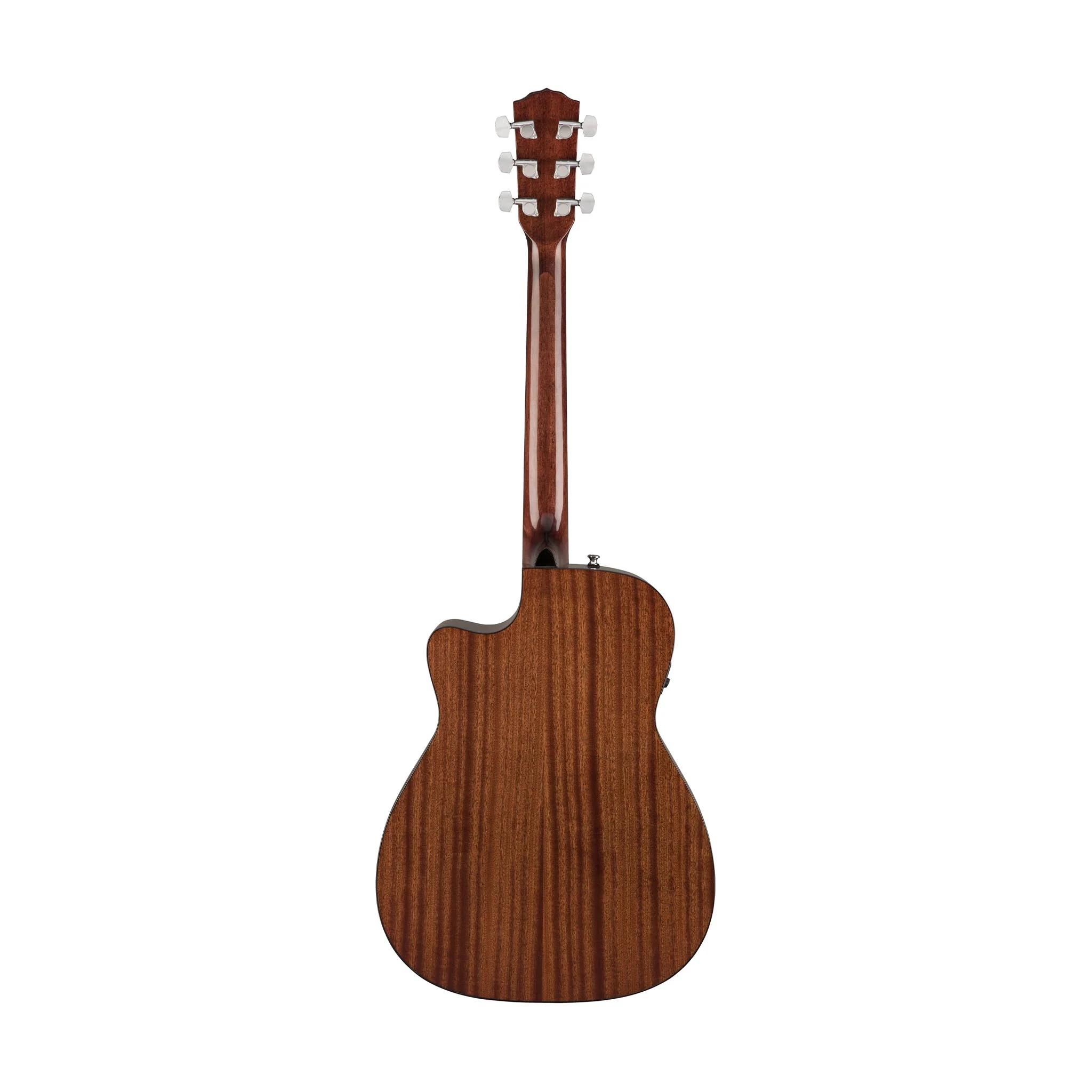 Fender CC-60SCE Concert Acoustic Guitar, Walnut FB, Natural - Image 2