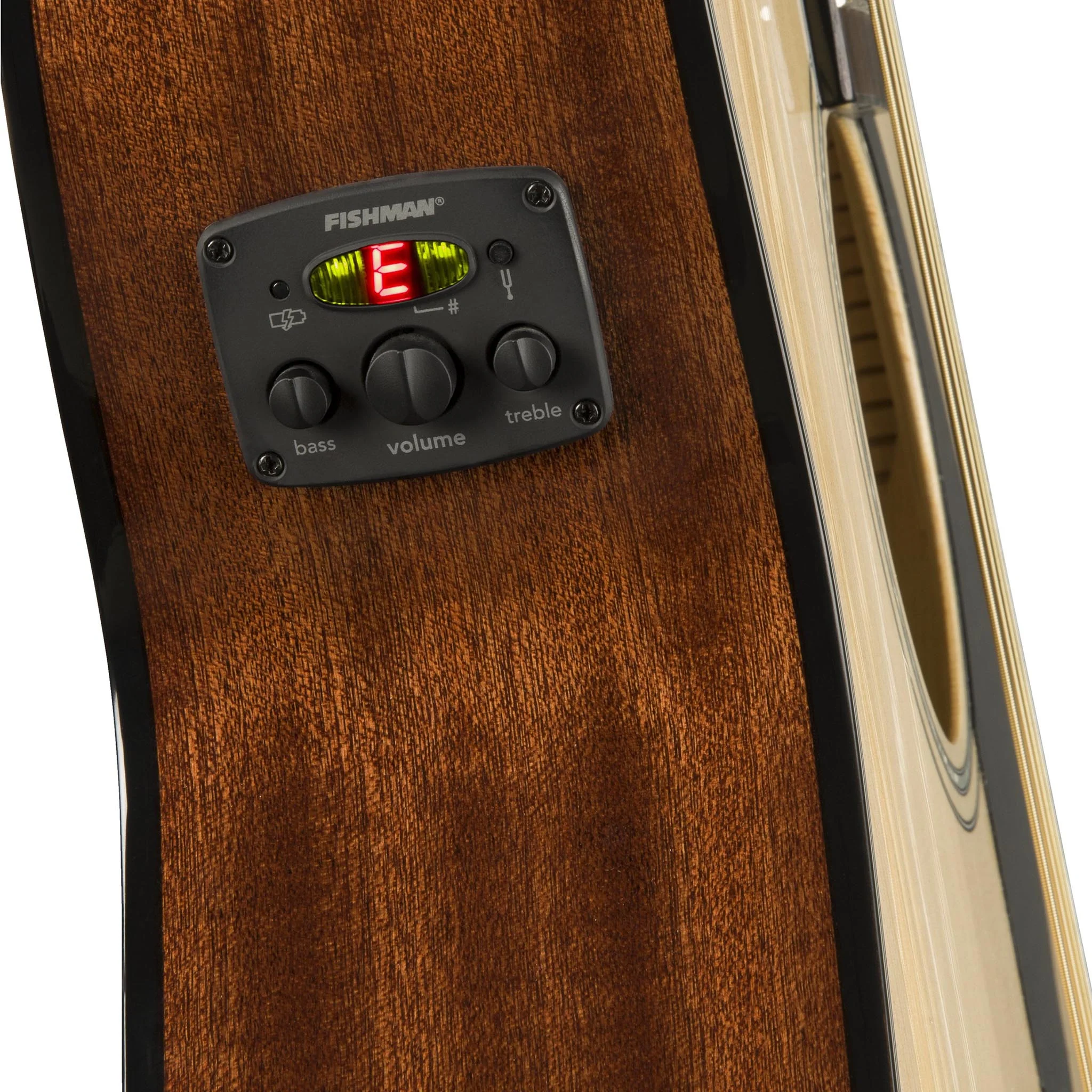 Fender CC-60SCE Concert Acoustic Guitar, Walnut FB, Natural - Image 6