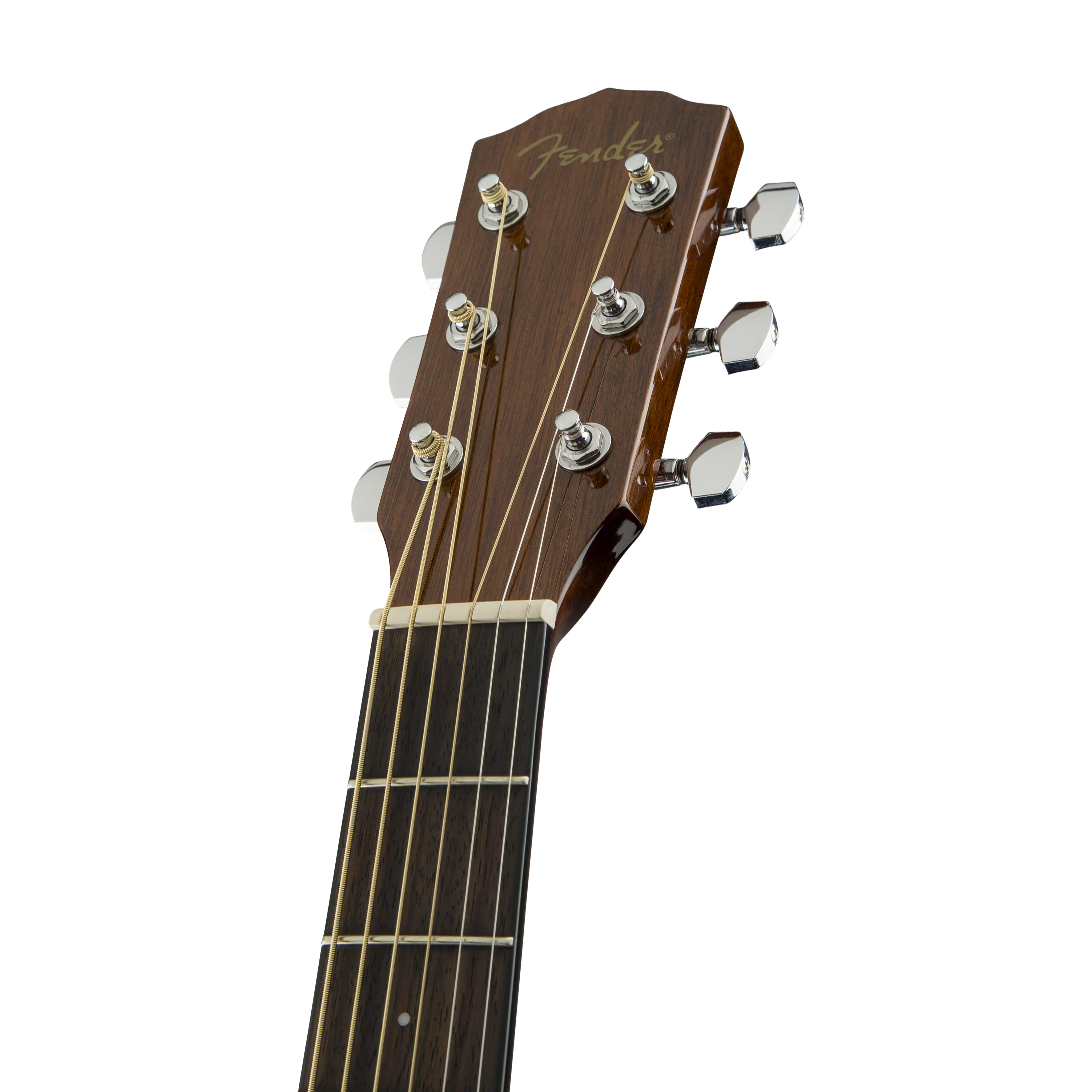Fender CD-60 Dreadnought V3 DS Acoustic Guitar, Walnut FB, Sunburst - Image 5