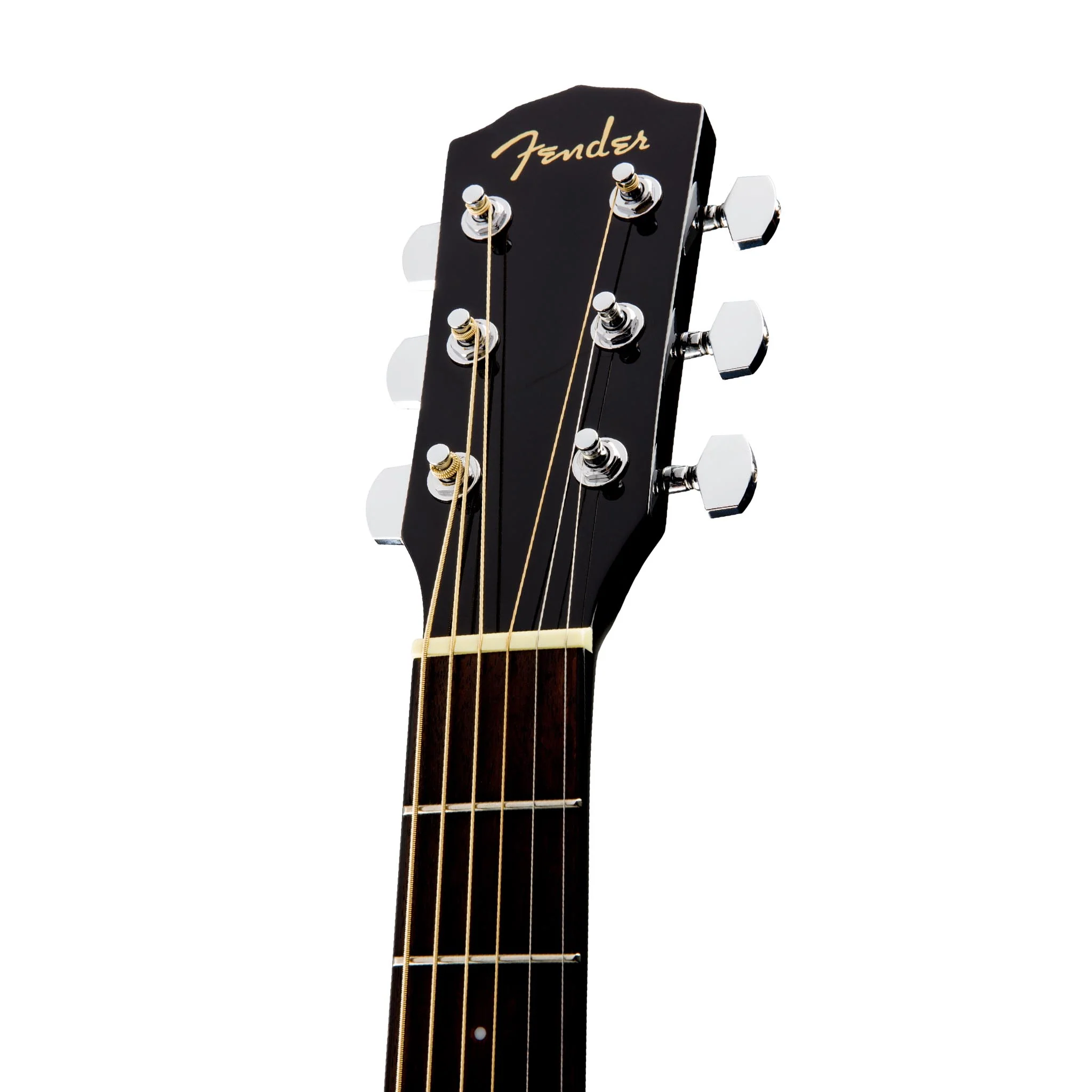 Fender CD-60SCE Dreadnought Acoustic Guitar, Walnut FB, Black - Image 4