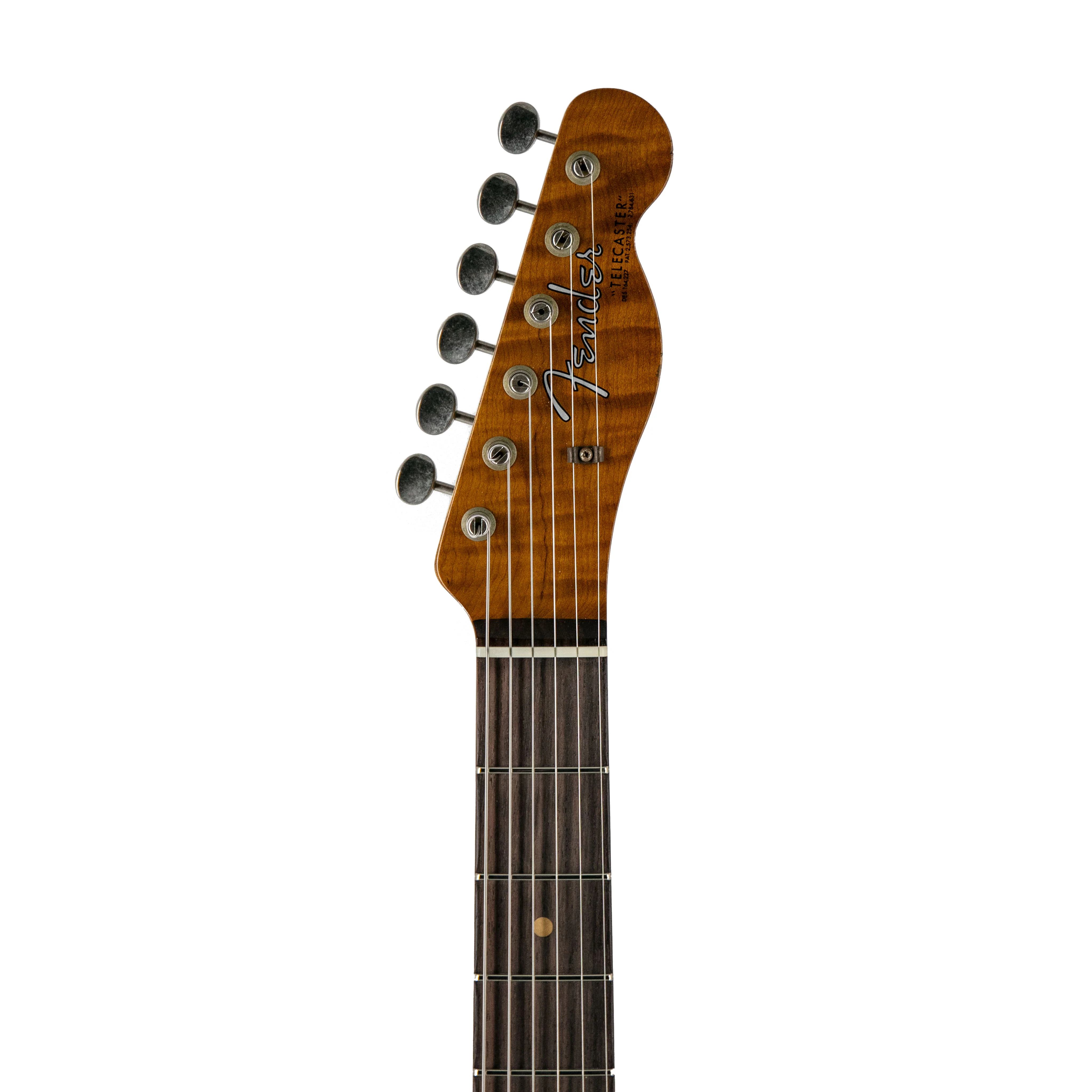 Fender Custom Shop Ltd Edition HS Telecaster Custom Relic, Aged Charcoal Frost Metallic, CZ56XXXX - Image 8
