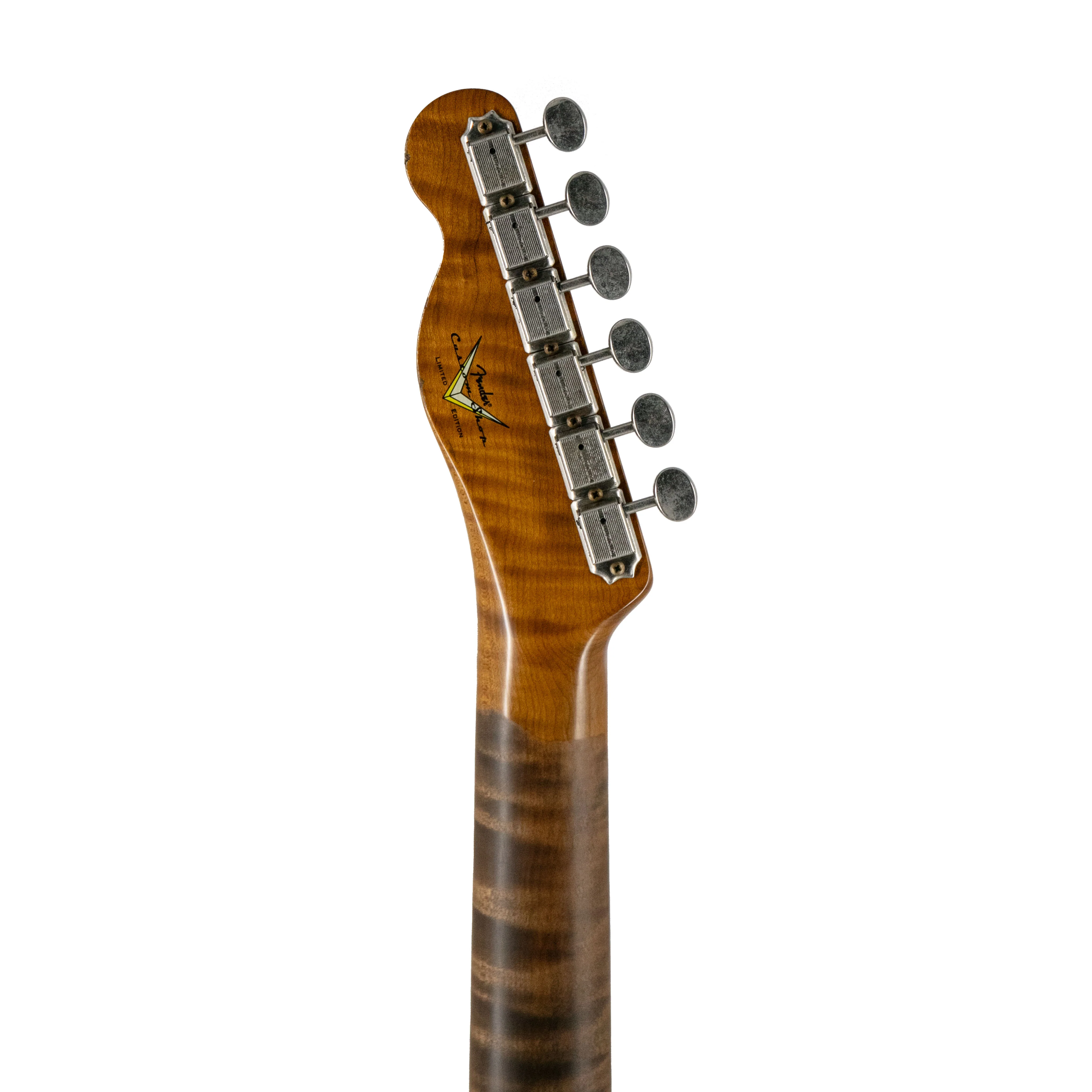 Fender Custom Shop Ltd Edition HS Telecaster Custom Relic, Aged Charcoal Frost Metallic, CZ56XXXX - Image 9