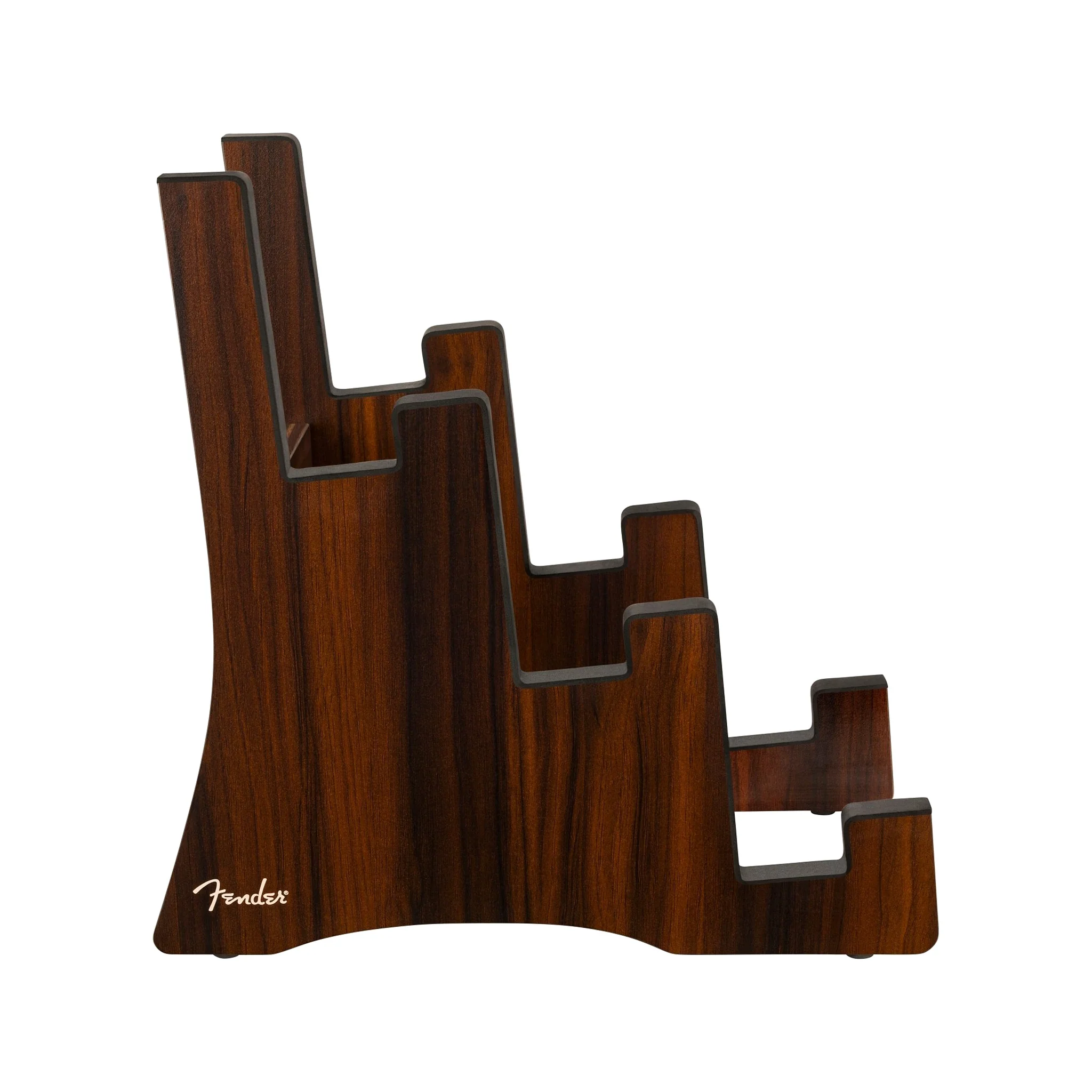 Fender Deluxe Wooden 3-Tier Guitar Stand - Image 2