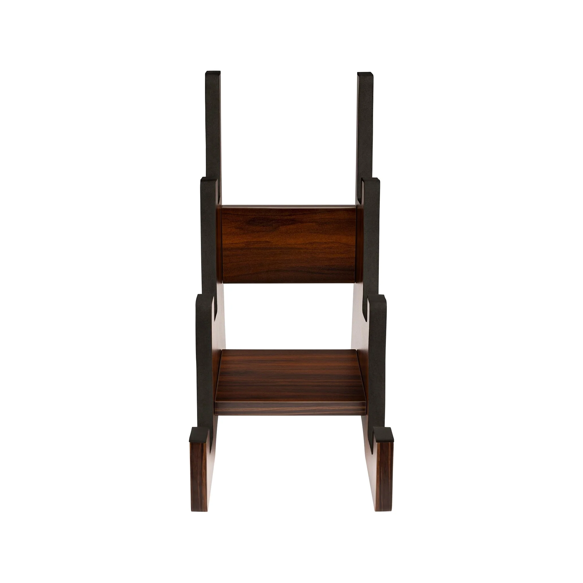 Fender Deluxe Wooden 3-Tier Guitar Stand - Image 3