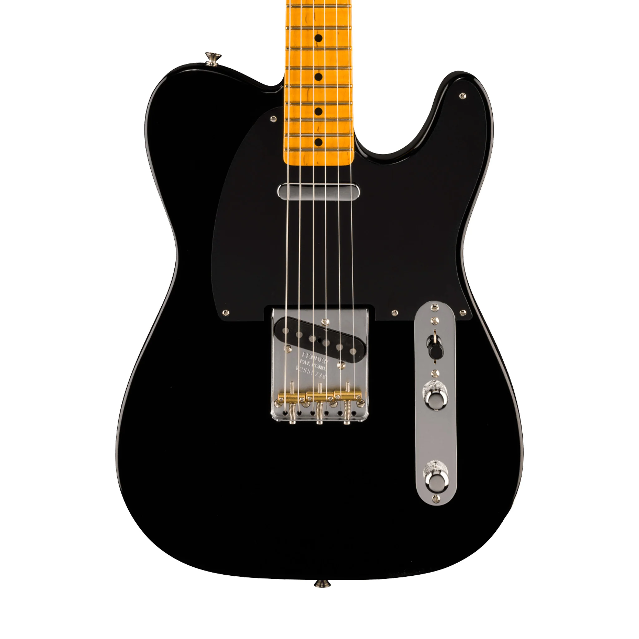 Fender FSR American Vintage II 51 Telecaster Electric Guitar, Maple FB, Black - Image 3