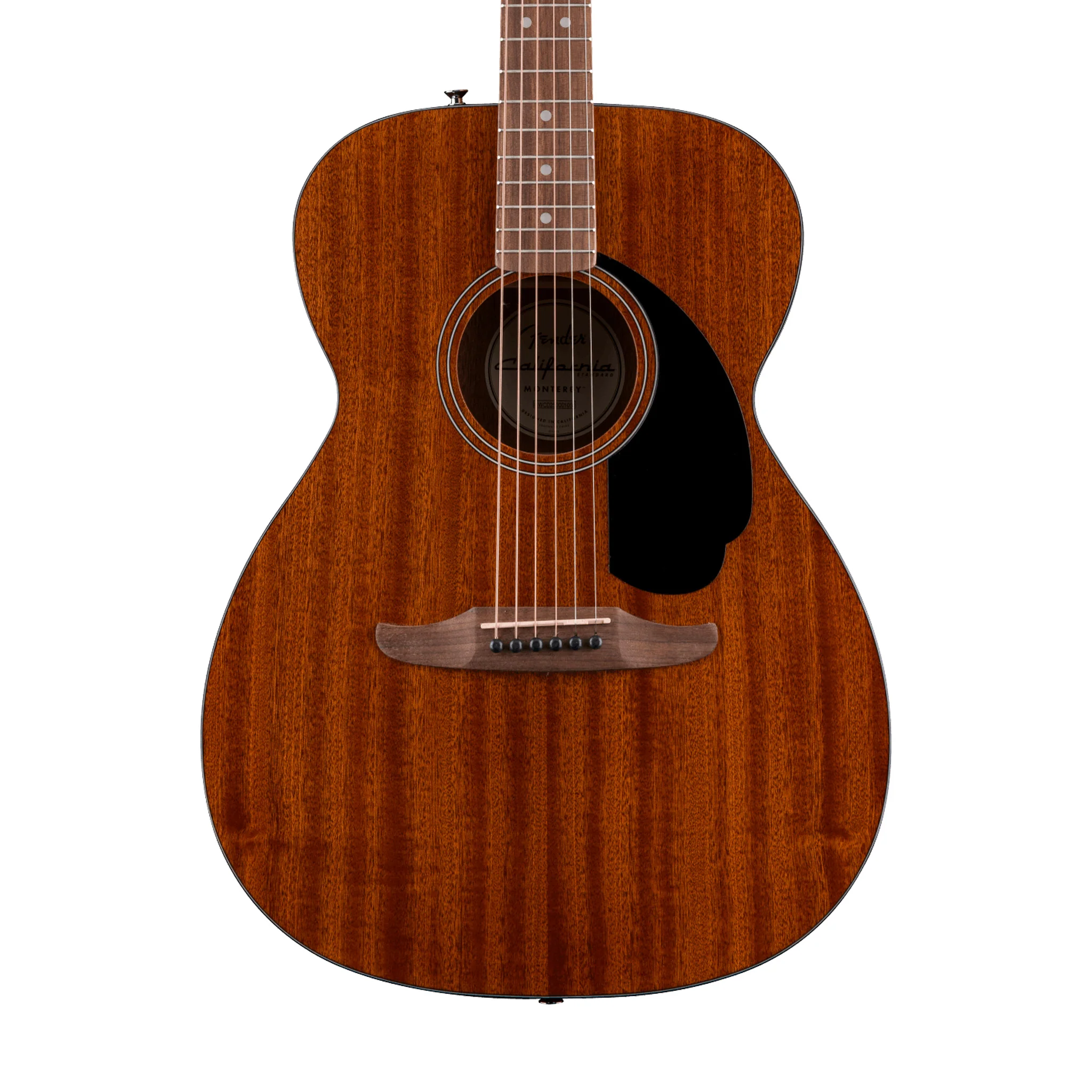 Fender FSR California Standard Monterey Acoustic Guitar, Natural Sapele - Image 3