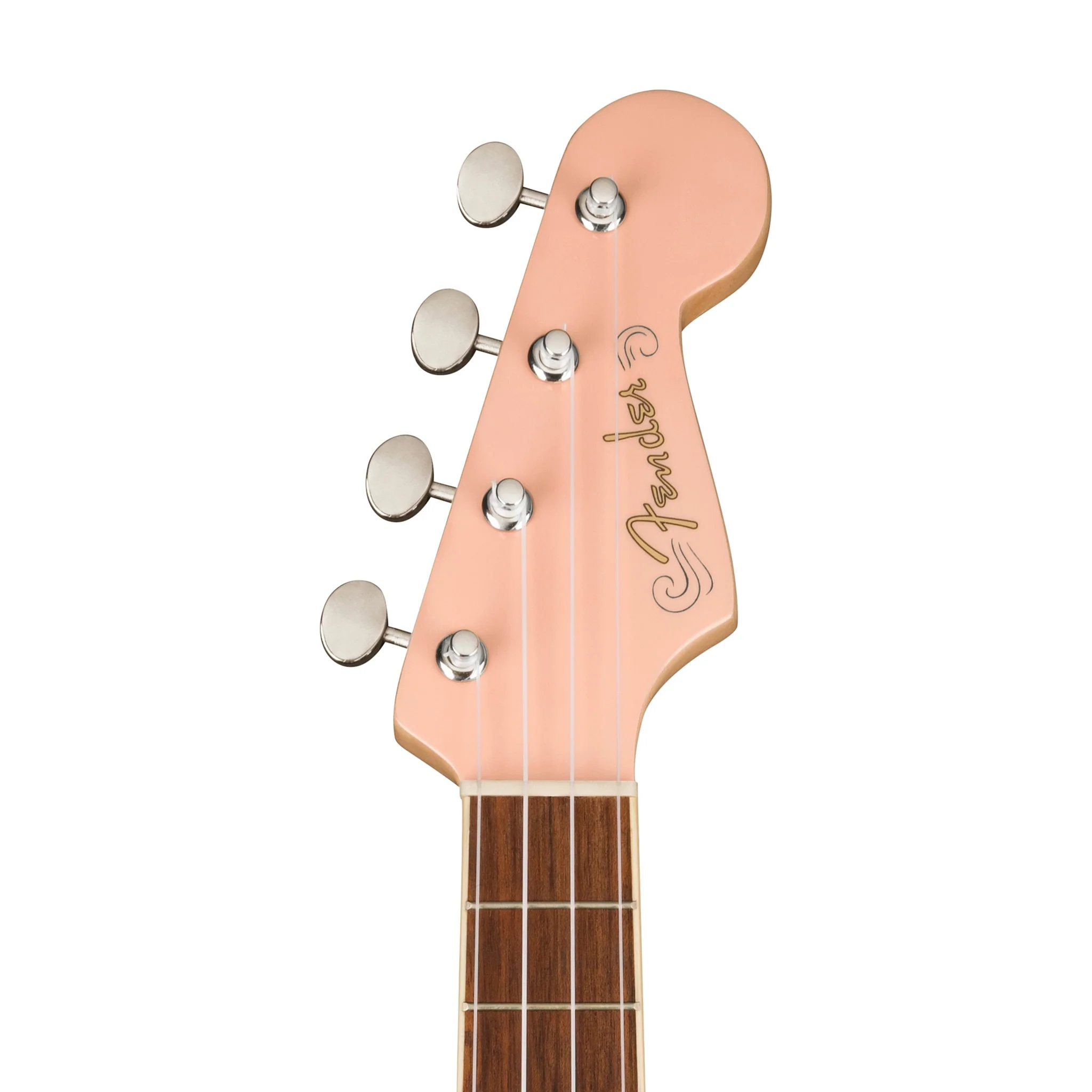 Fender Fullerton Jazzmaster Ukulele, Shell Pink - Image 7