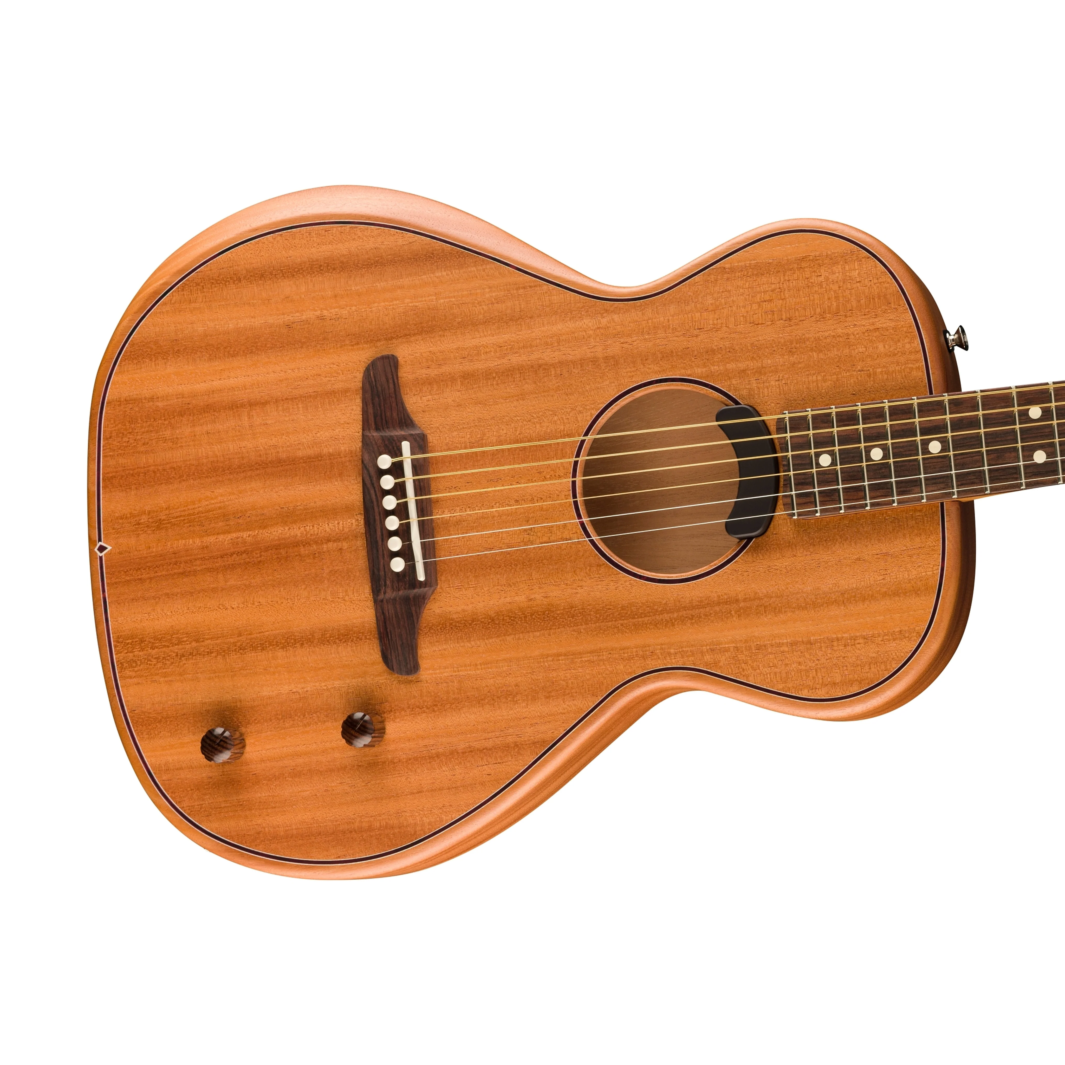 Fender Highway Series Parlor Acoustic Guitar w/Bag, RW FB, Mahogany - Image 6