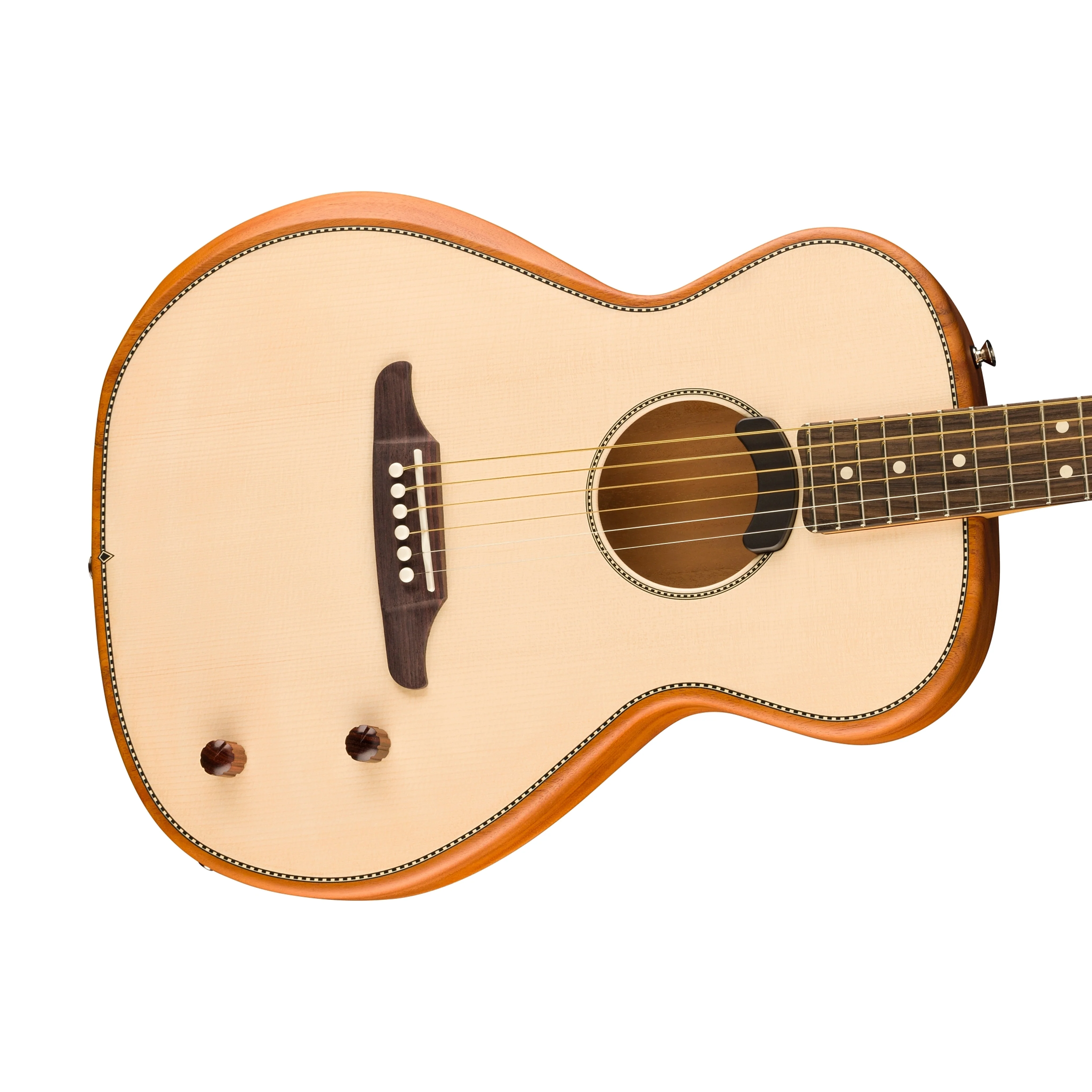 Fender Highway Series Parlor Acoustic Guitar w/Bag, RW FB, Natural - Image 6