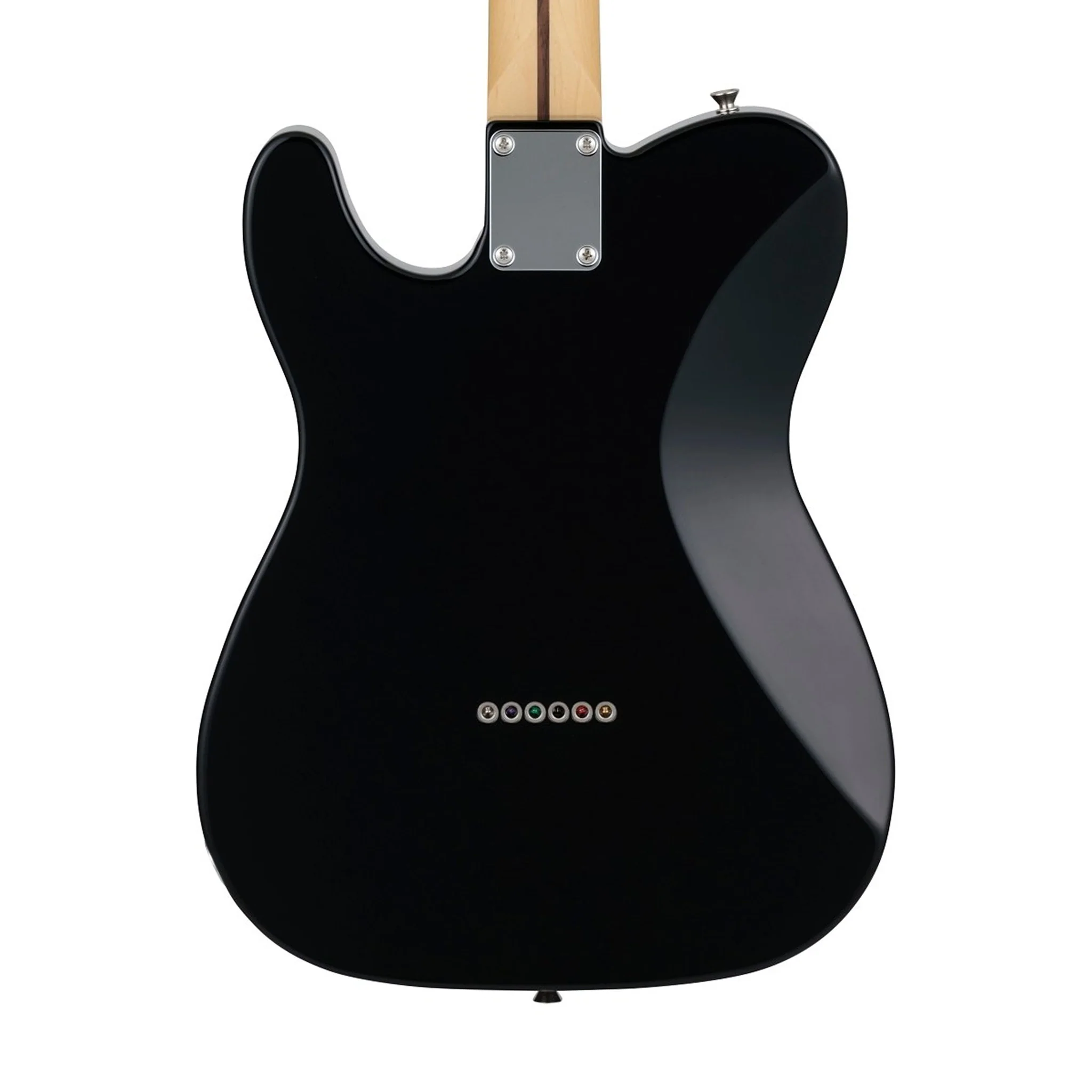 Fender Japan Hybrid II Telecaster SH Electric Guitar, RW FB, Black - Image 4