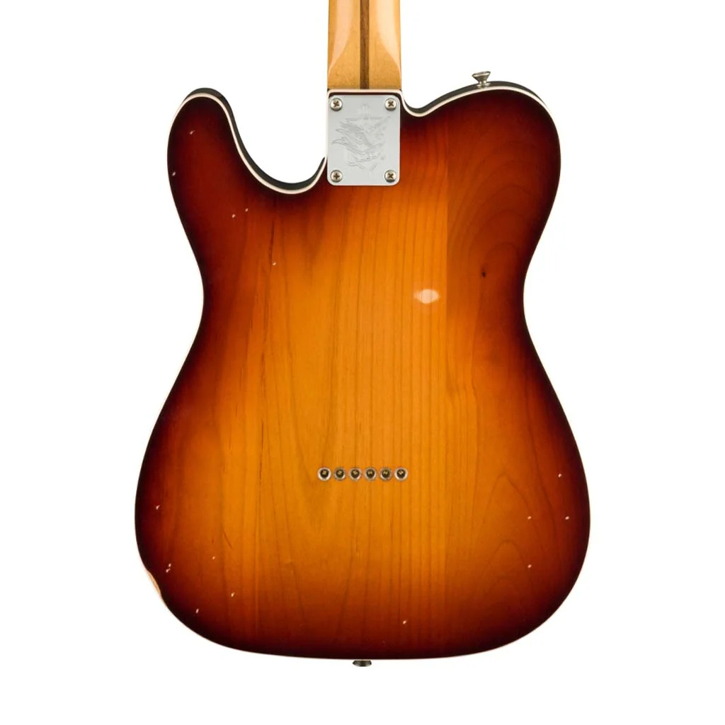 Fender Jason Isbell Custom Telecaster Electric Guitar, RW FB, 3-Colour Chocolate Burst - Image 4