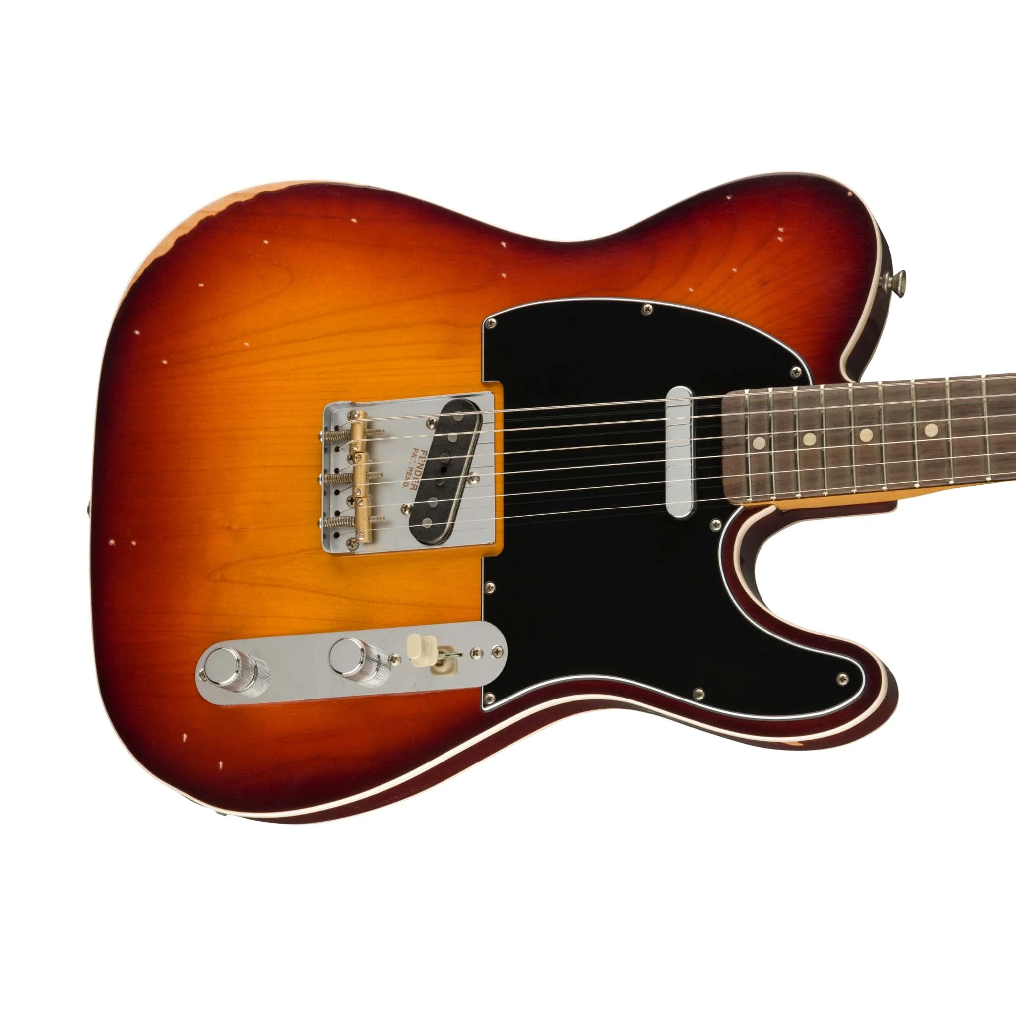 Fender Jason Isbell Custom Telecaster Electric Guitar, RW FB, 3-Colour Chocolate Burst - Image 5