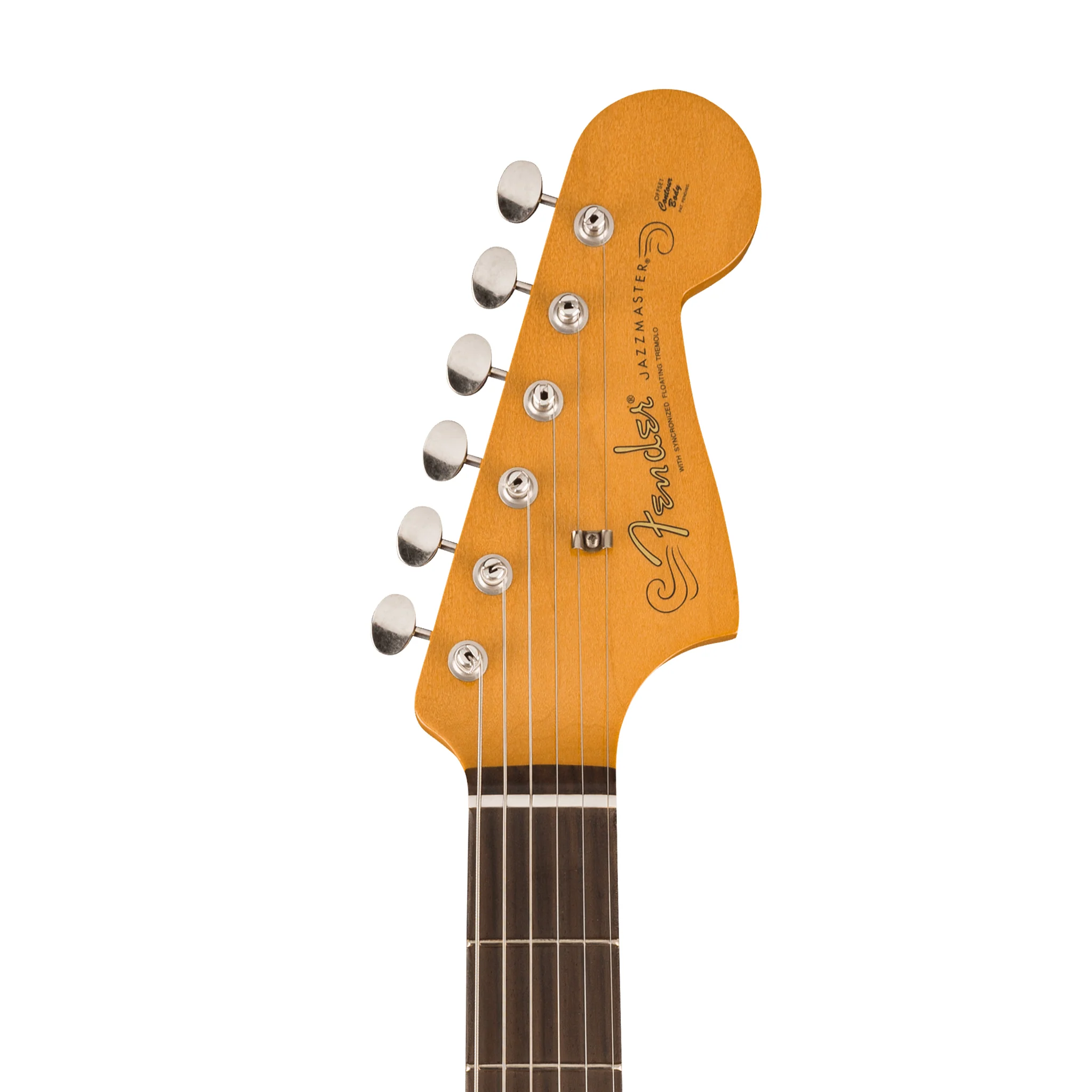 Fender Limited Edition Vintera II Roadworn 50s Jazzmaster Electric Guitar, RW FB, Fiesta Red - Image 6