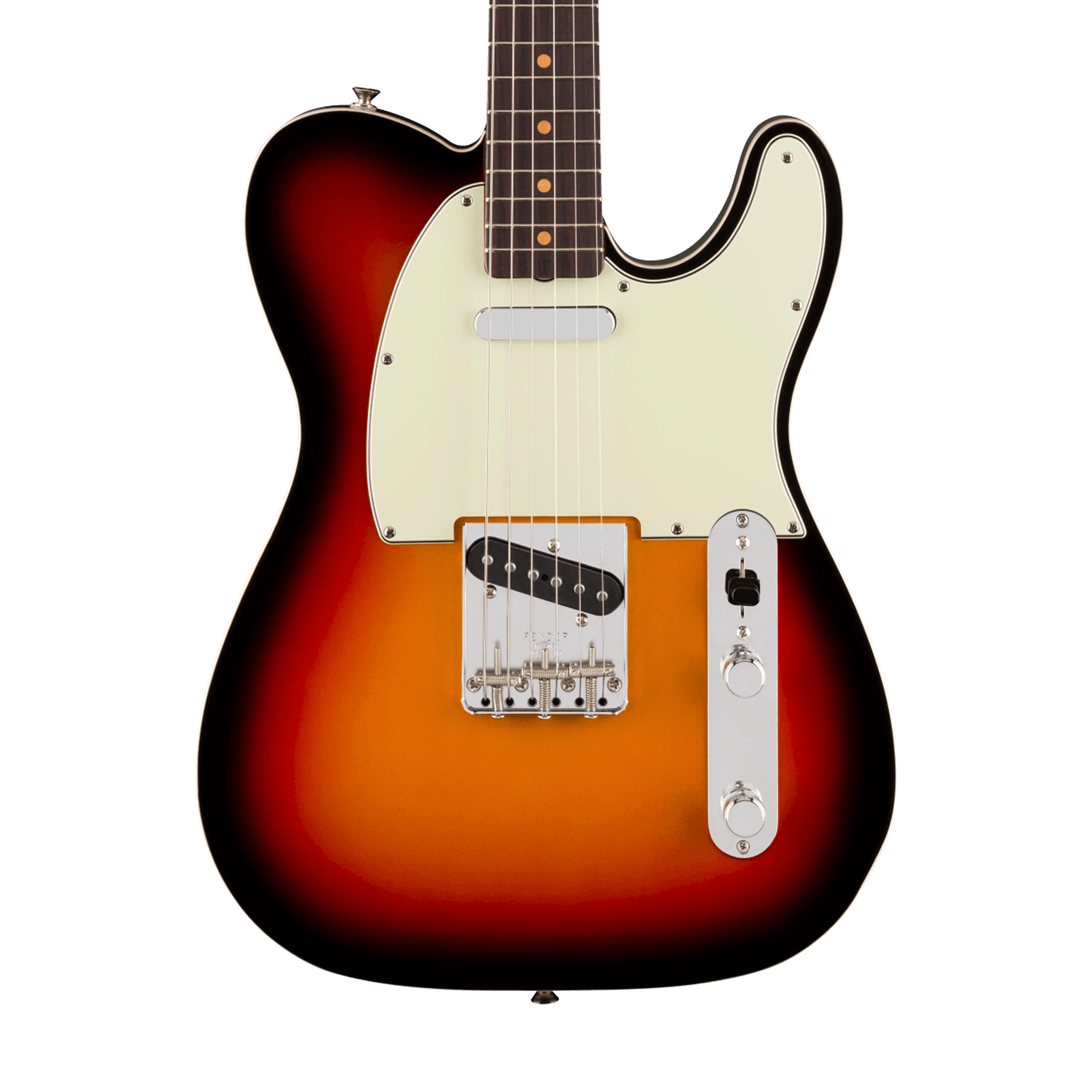Fender Limited Vintera III Early 60s Custom Telecaster Electric Guitar, RW FB, 3-Color Sunburst - Image 3