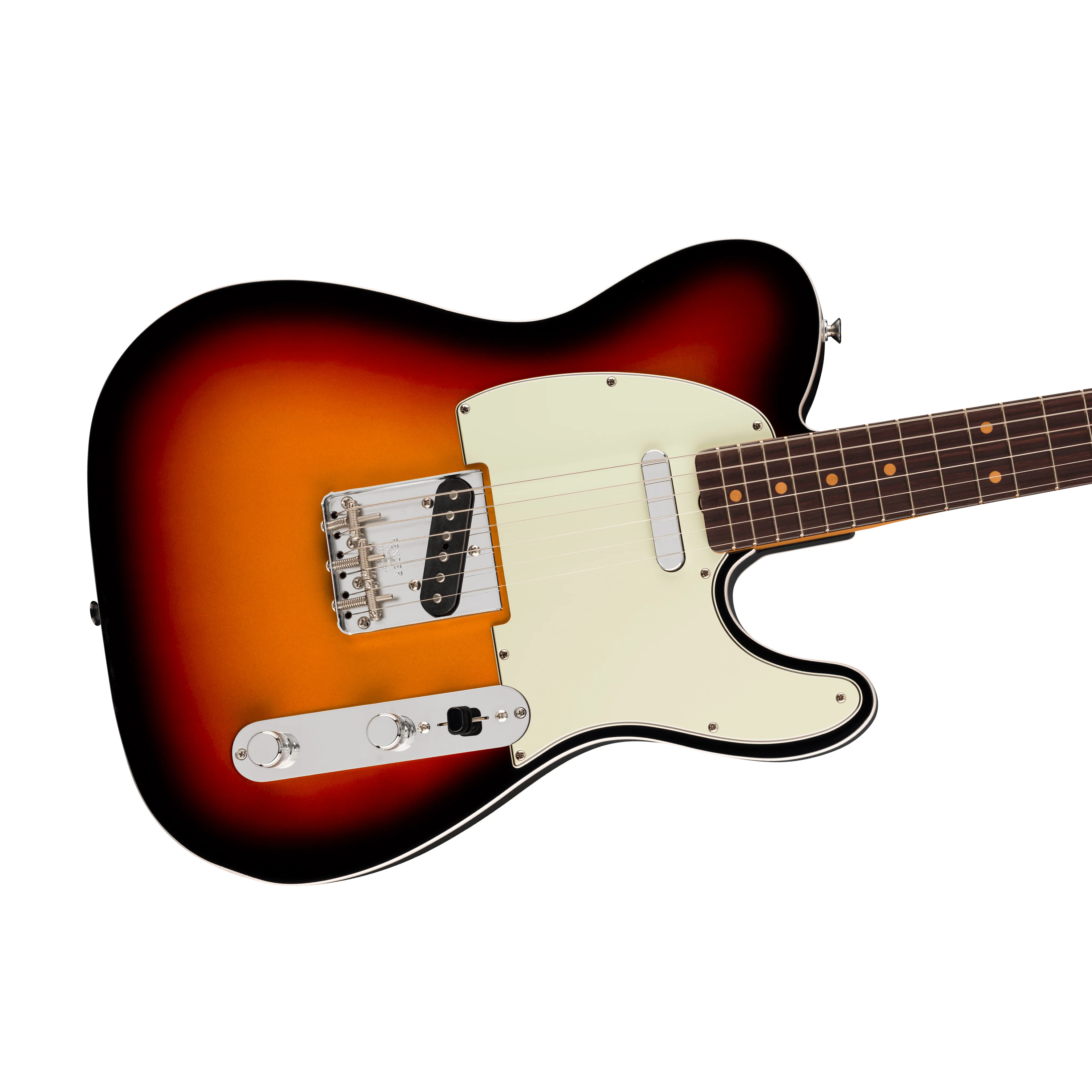 Fender Limited Vintera III Early 60s Custom Telecaster Electric Guitar, RW FB, 3-Color Sunburst - Image 5