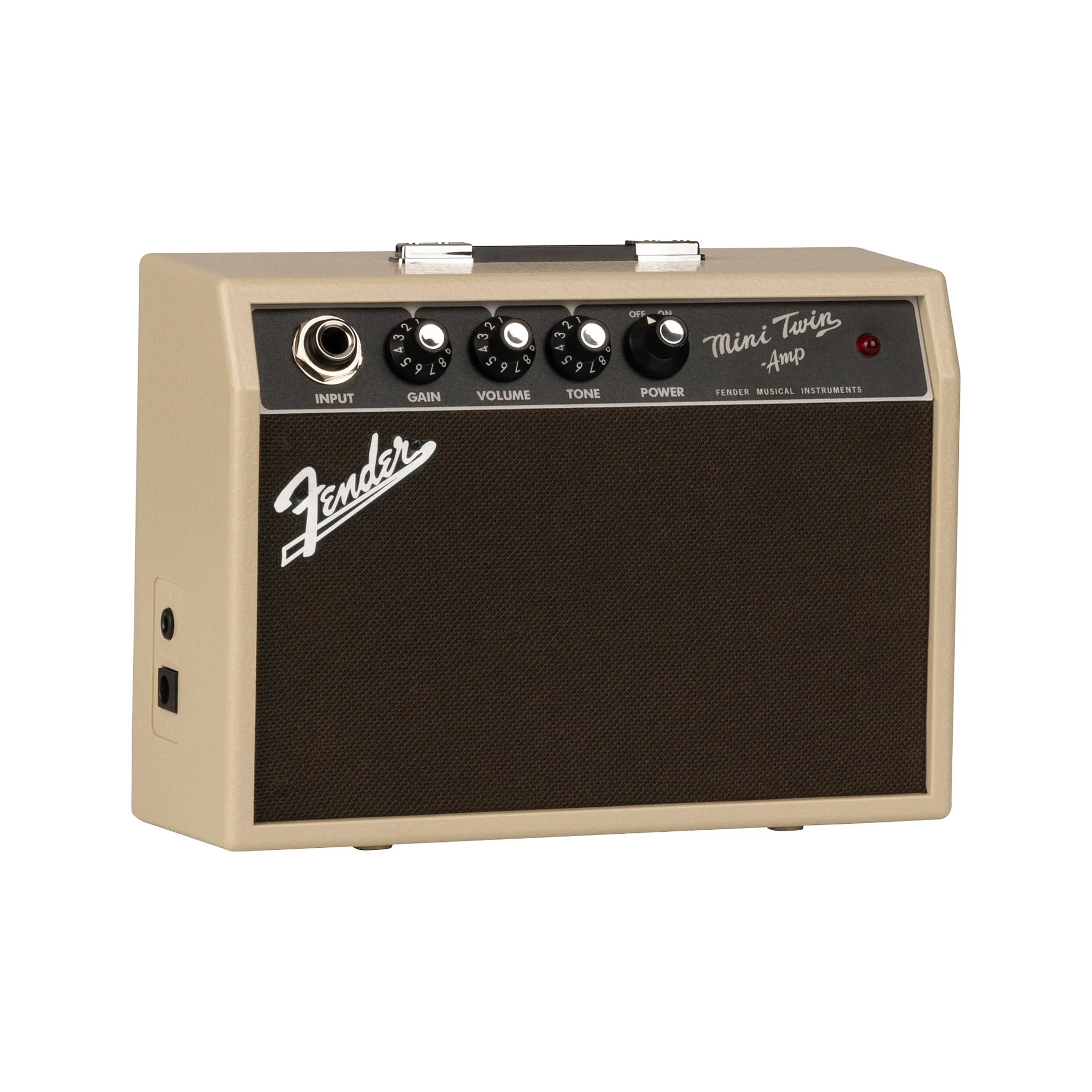 Fender Mini '65 Twin Guitar Combo Amplifier, Blonde - Image 4