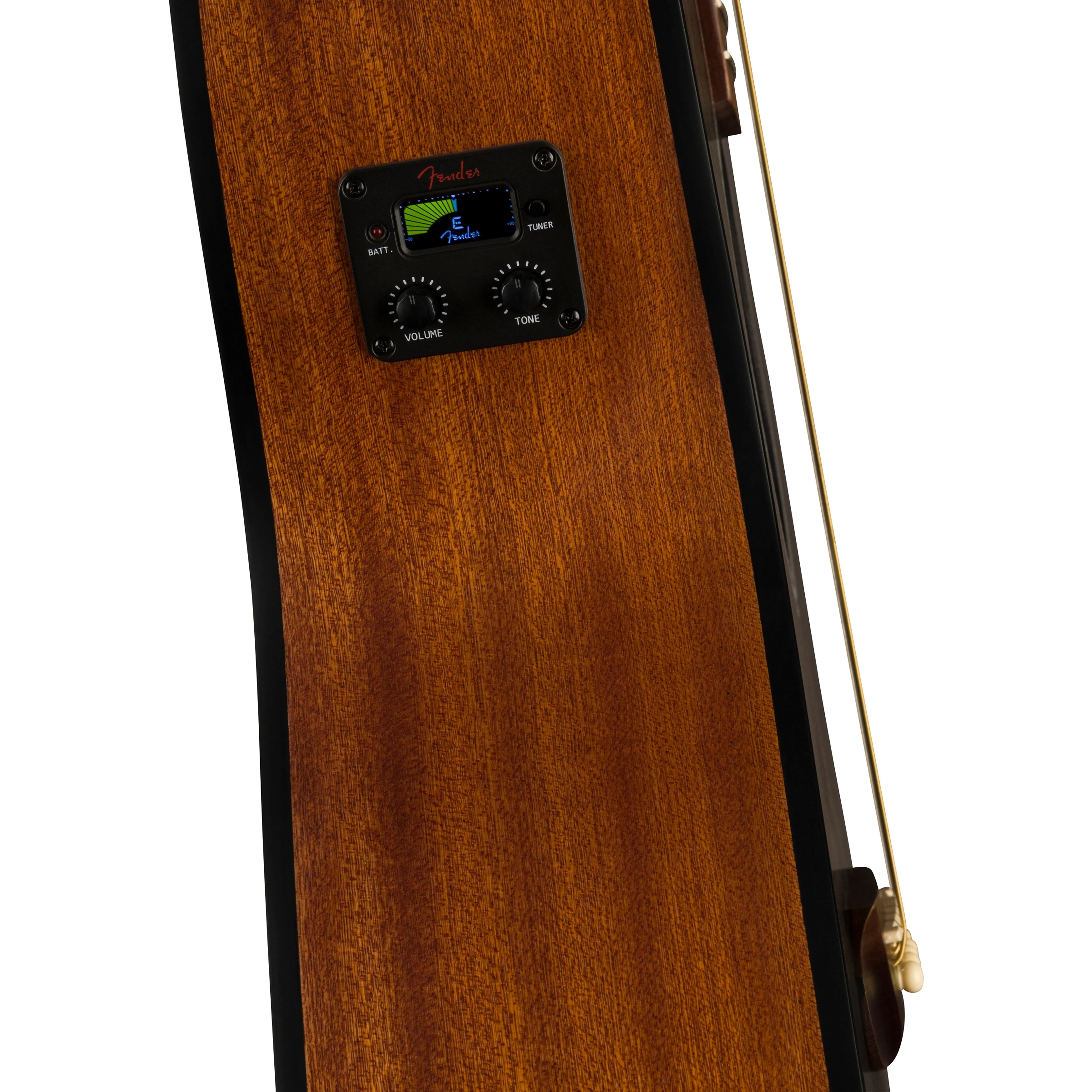 Fender Monterey Standard Acoustic Guitar, Walnut FB, Black - Image 9
