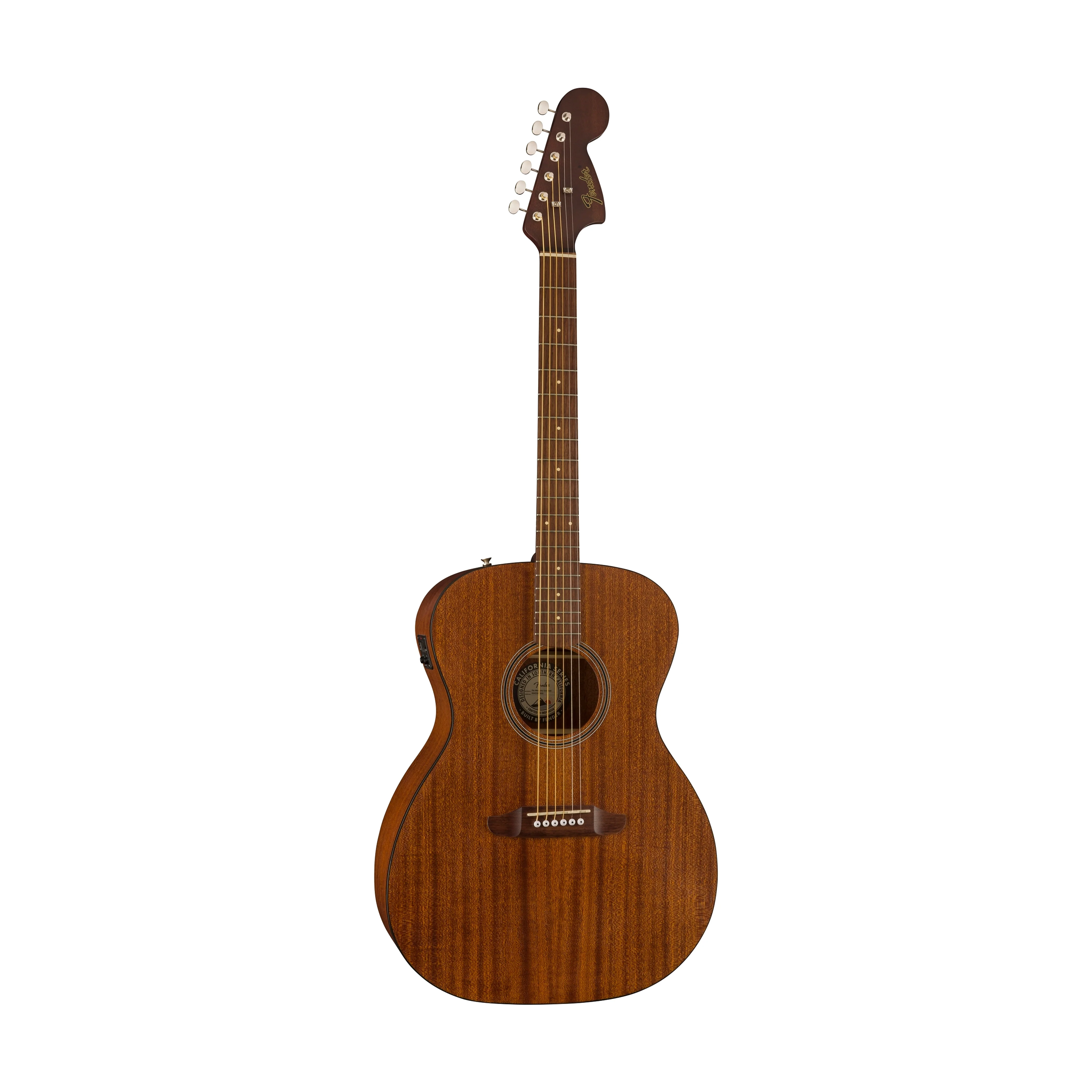 Fender Monterey Standard Acoustic Guitar, Walnut, FB, Mahogany - Image 3