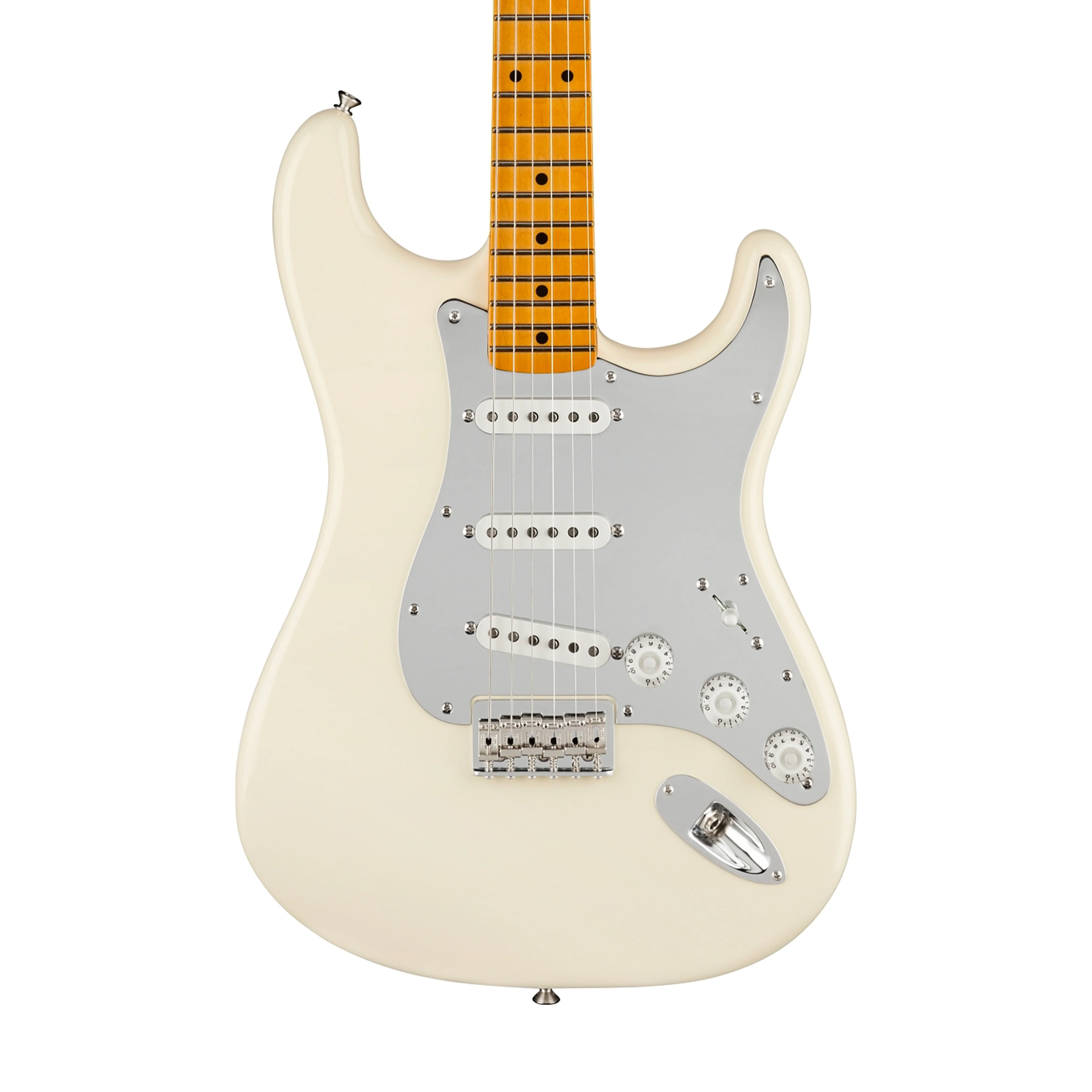 Fender Nile Rodgers Stratocaster Electric Guitar, Olympic White - Image 3