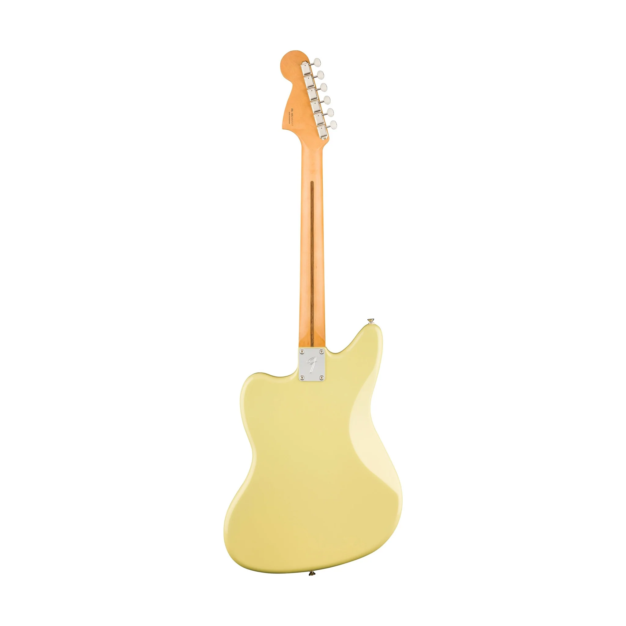 Fender Player II Jaguar Electric Guitar, RW FB, Hialeah Yellow - Image 2