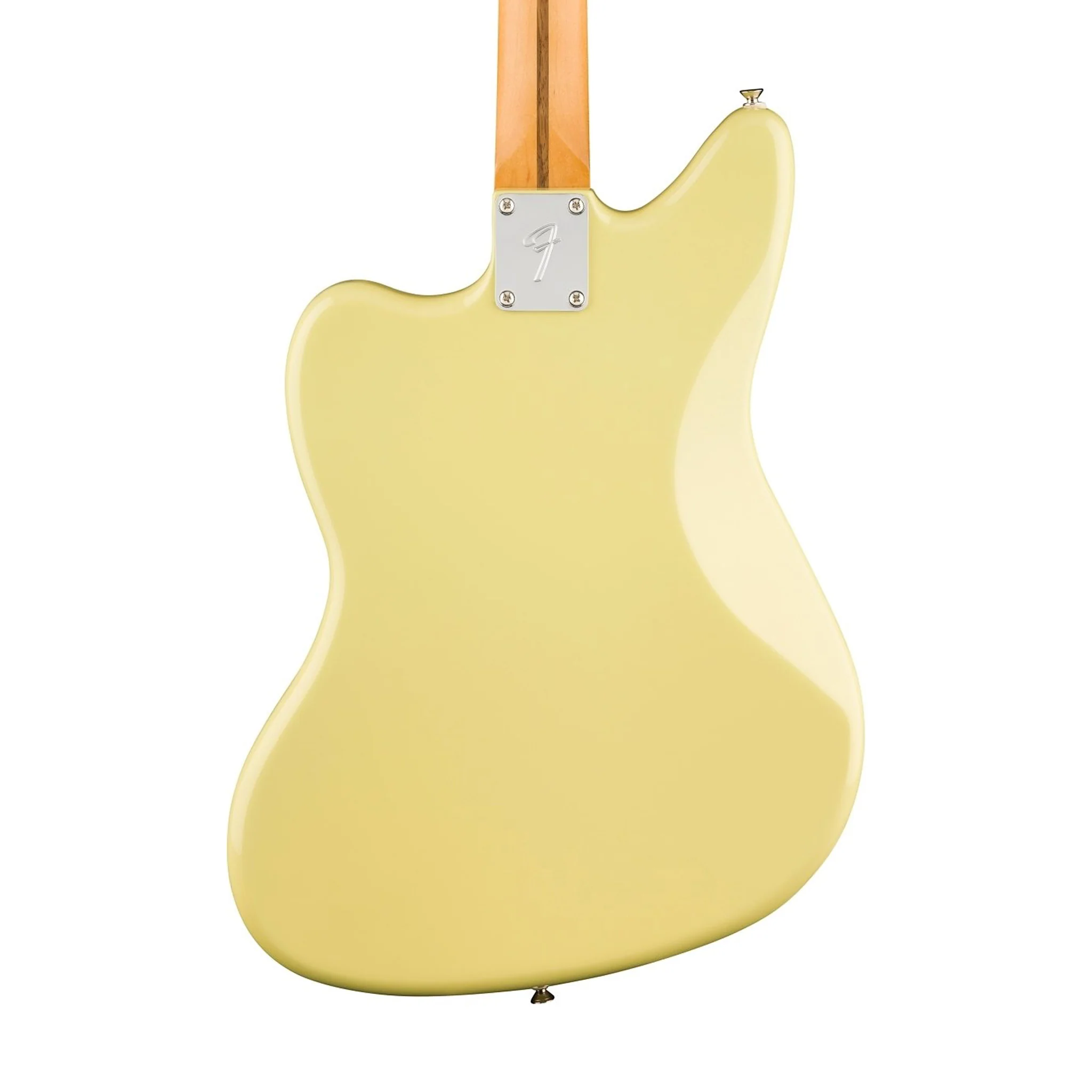 Fender Player II Jaguar Electric Guitar, RW FB, Hialeah Yellow - Image 4