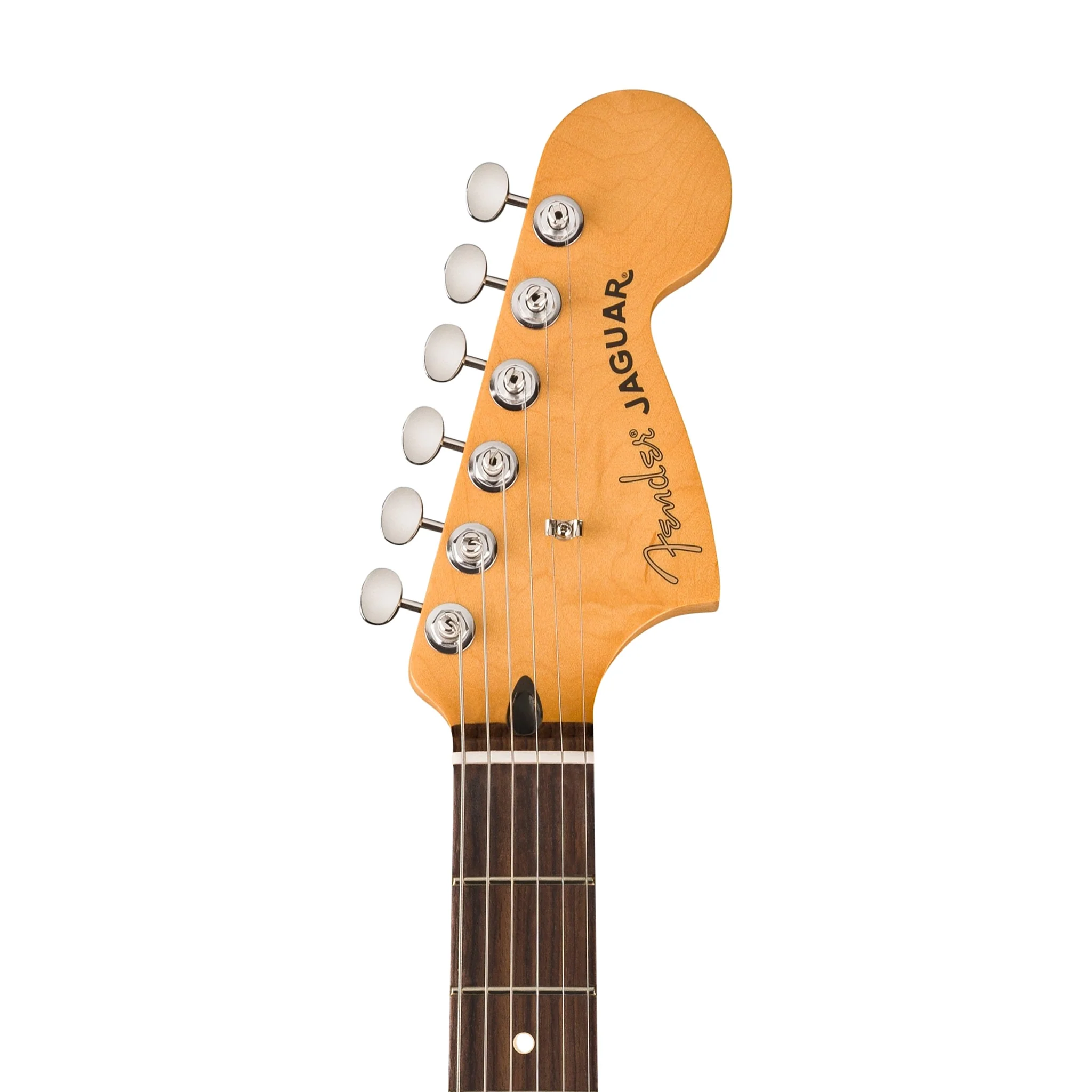 Fender Player II Jaguar Electric Guitar, RW FB, Hialeah Yellow - Image 6