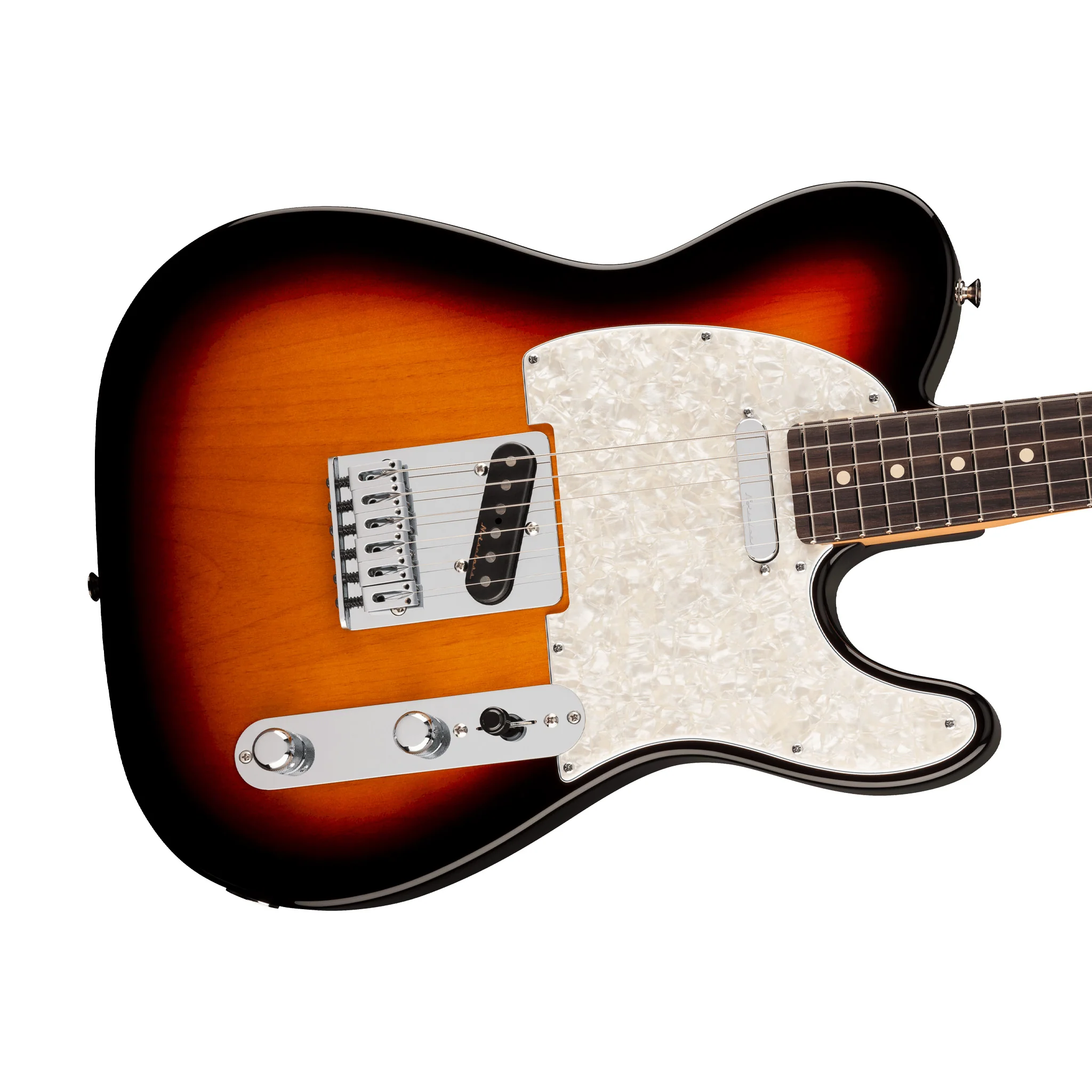 Fender Player II Modified Telecaster Electric Guitar, RW FB, 3 Tone Sunburst - Image 5