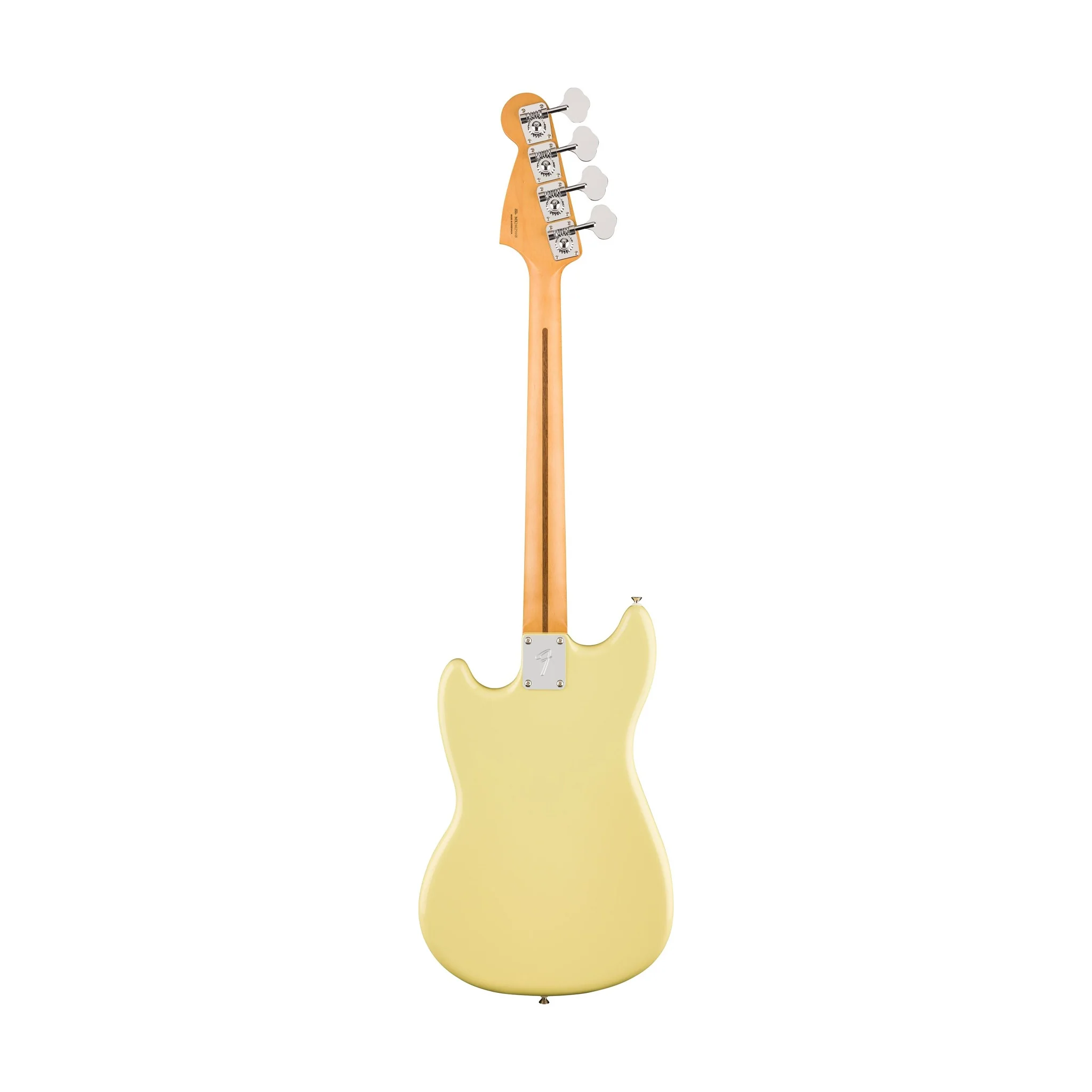 Fender Player II Mustang Bass PJ Guitar, RW FB, Hialeah Yellow - Image 2