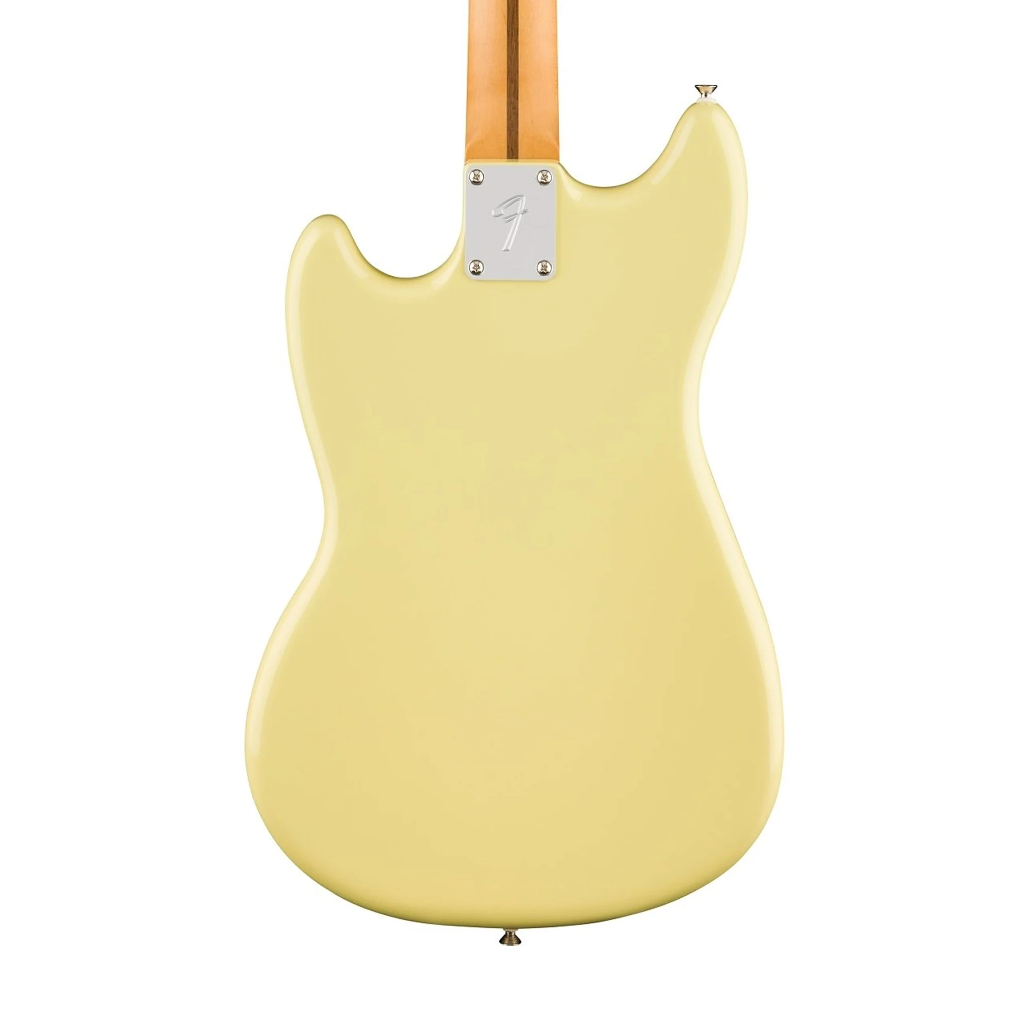Fender Player II Mustang Bass PJ Guitar, RW FB, Hialeah Yellow - Image 4