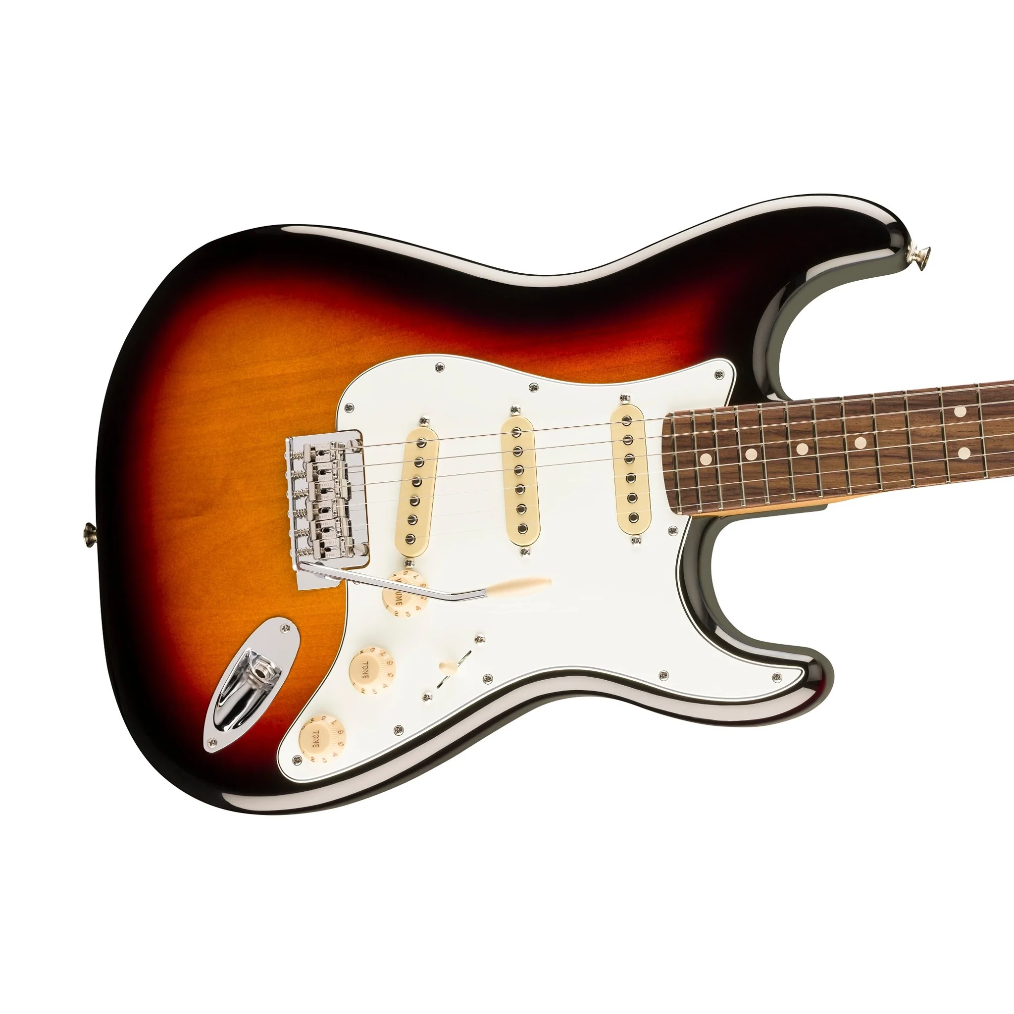 Fender Player II Stratocaster Electric Guitar, RW FB, 3 Tone Sunburst - Image 5