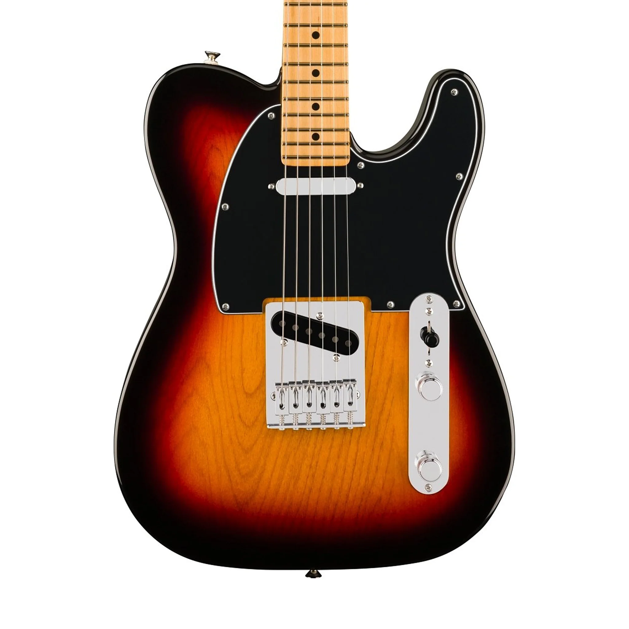 Fender Player II Telecaster Electric Guitar, Maple FB, 3 Tone Sunburst - Image 3