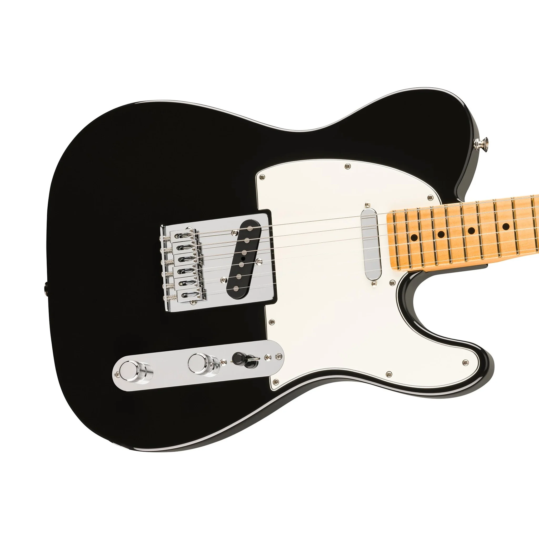 Fender Player II Telecaster Electric Guitar, Maple FB, Black - Image 5