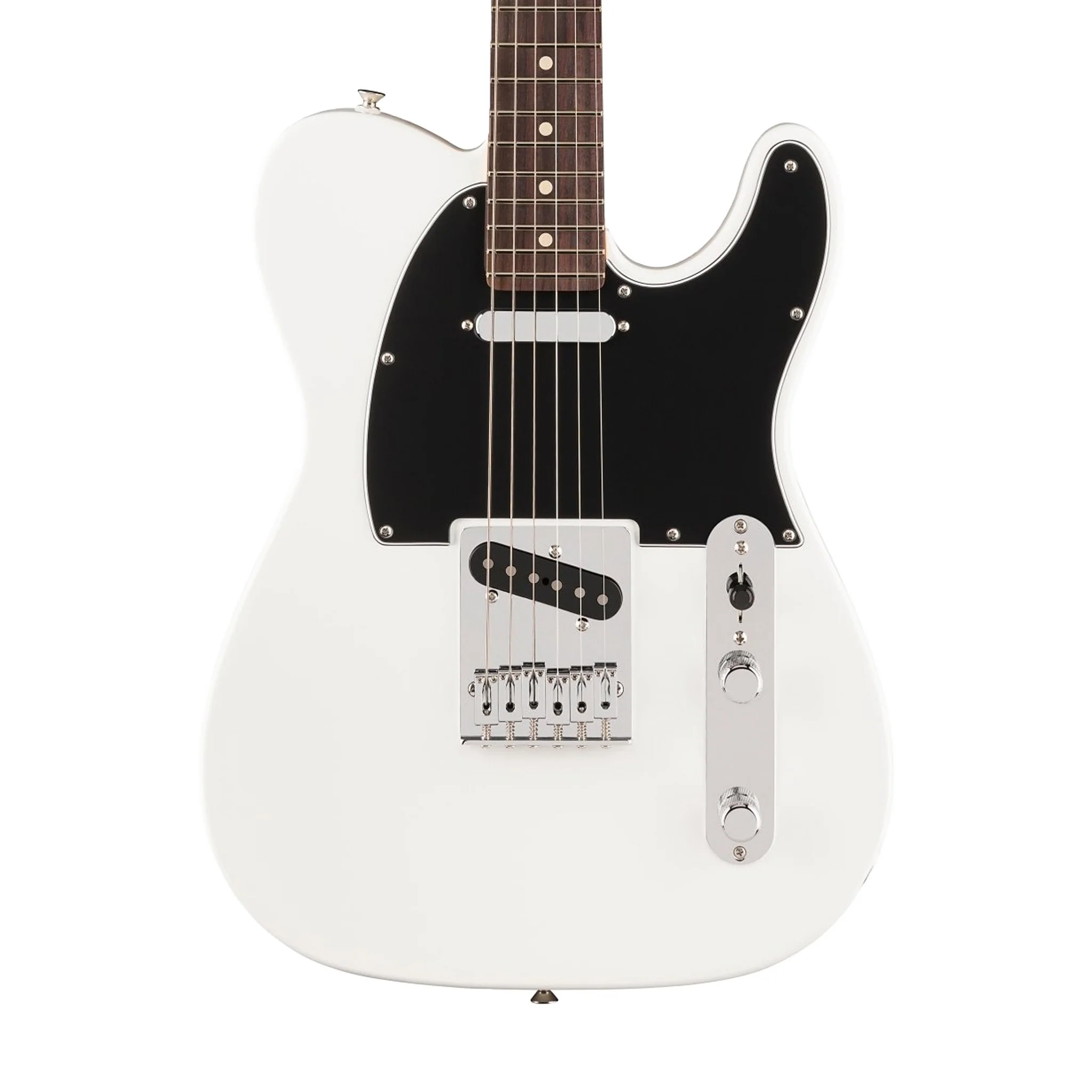Fender Player II Telecaster Electric Guitar, RW FB, Polar White - Image 3