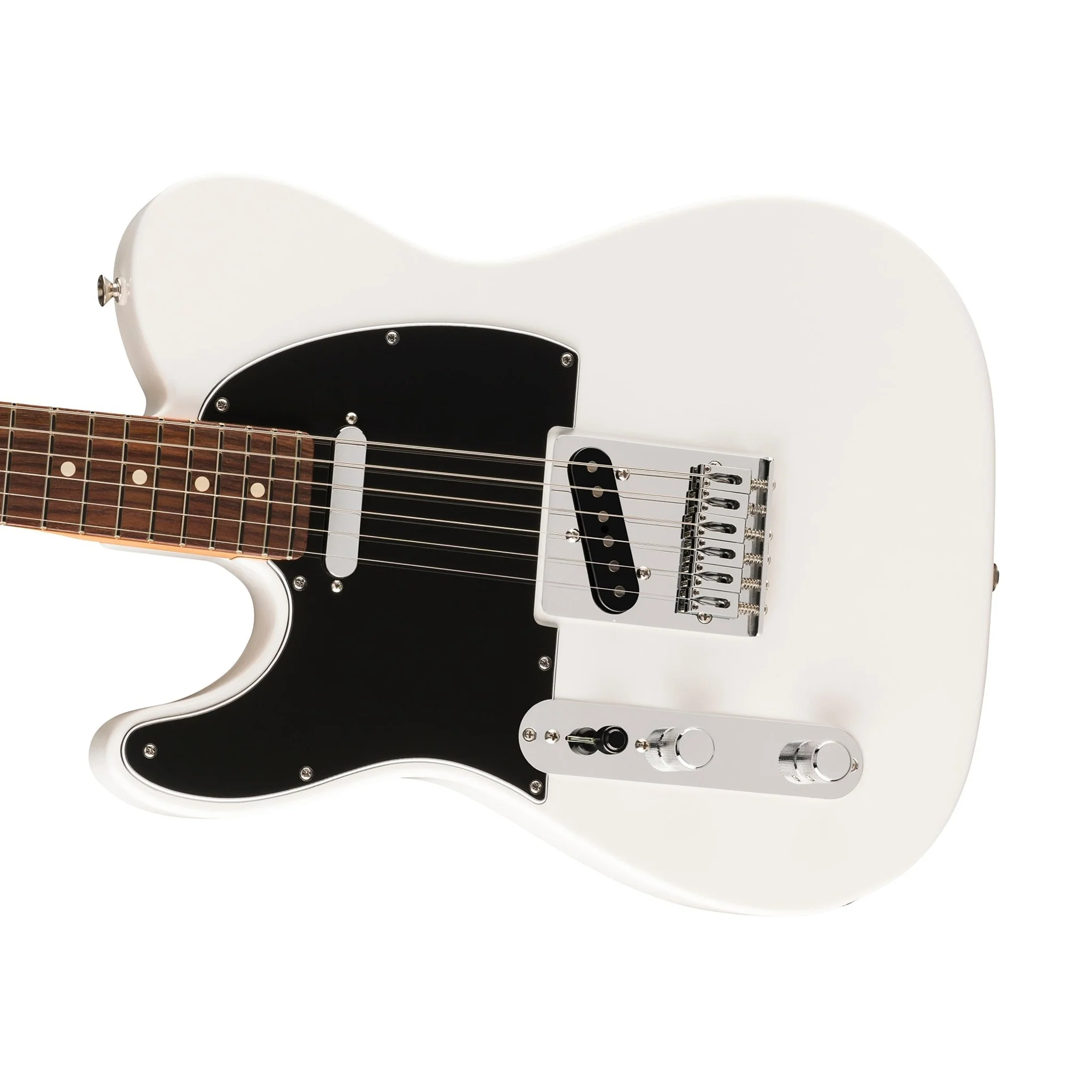 Fender Player II Telecaster Left-handed Electric Guitar, RW FB, Polar White - Image 5