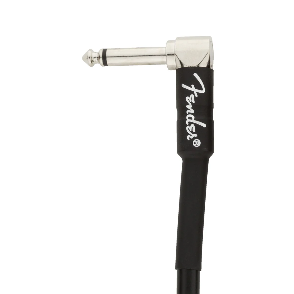 Fender Professional Series Angled Instrument Cable, 15ft, Black - Image 3