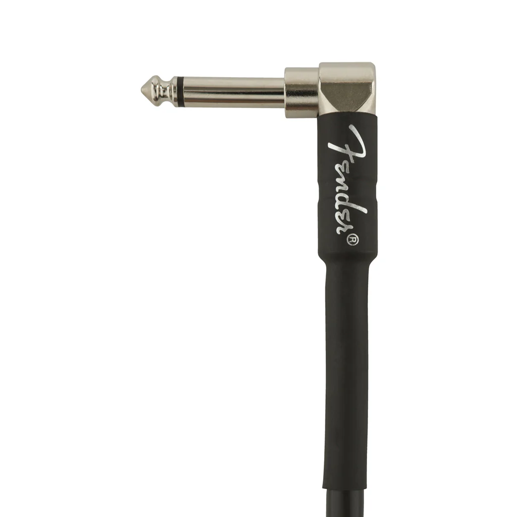 Fender Professional Series Angled Instrument Cable, 18.6ft, Black - Image 3