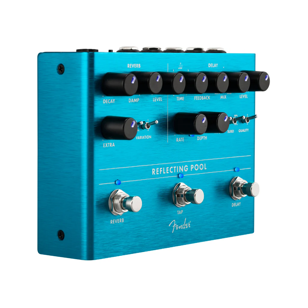Fender Reflecting Pool Delay & Reverb Guitar Effects Pedal - Image 3
