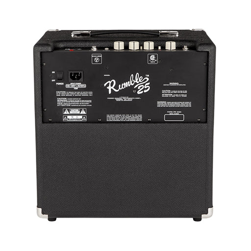 Fender Rumble 25 V3 Bass Combo Amplifier, 230V UK - Image 4