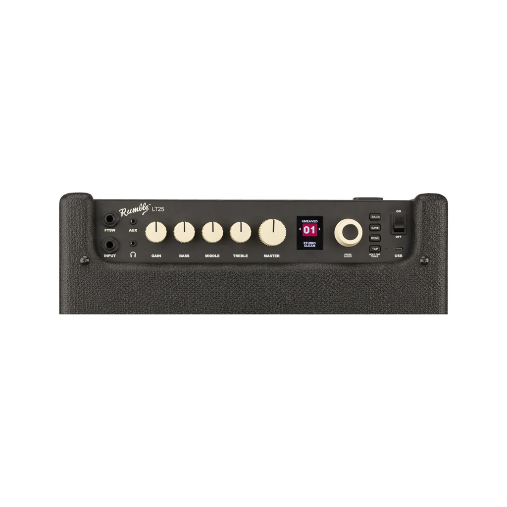 Fender Rumble LT25 Bass Guitar Combo Amplifier, 230V UK - Image 5