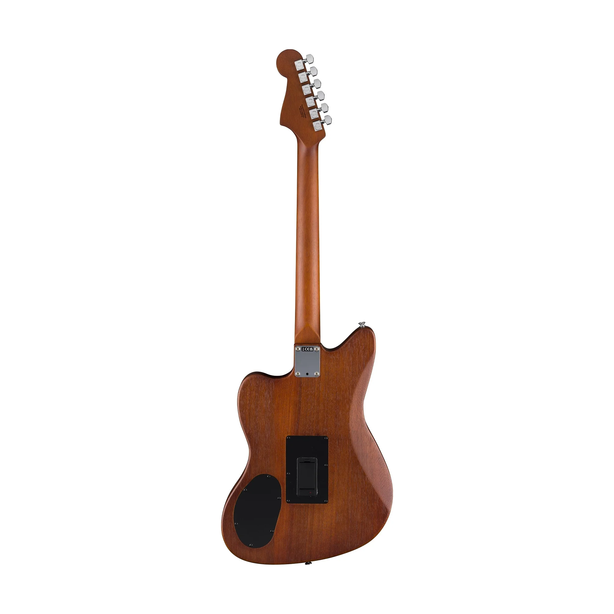 Fender Standard Acoustasonic Jazzmaster Guitar, RW FB, Honey Burst - Image 2