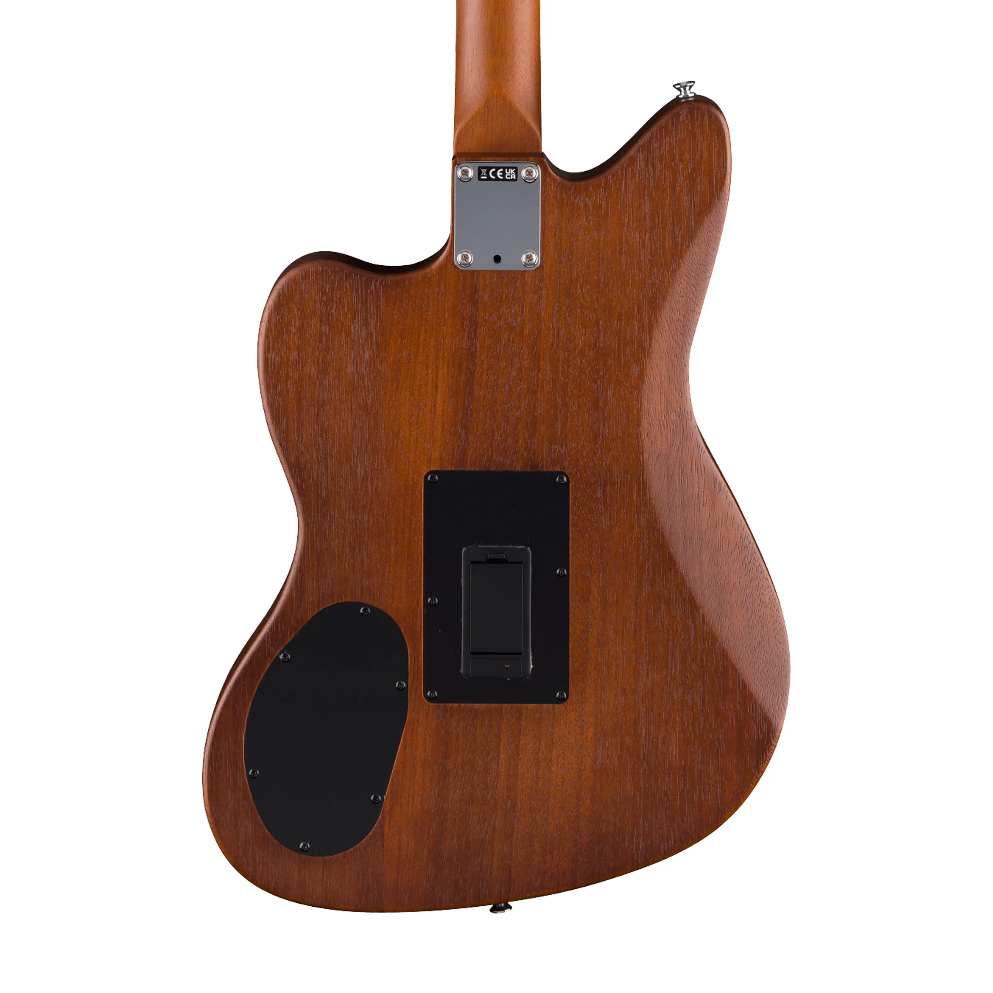 Fender Standard Acoustasonic Jazzmaster Guitar, RW FB, Honey Burst - Image 4