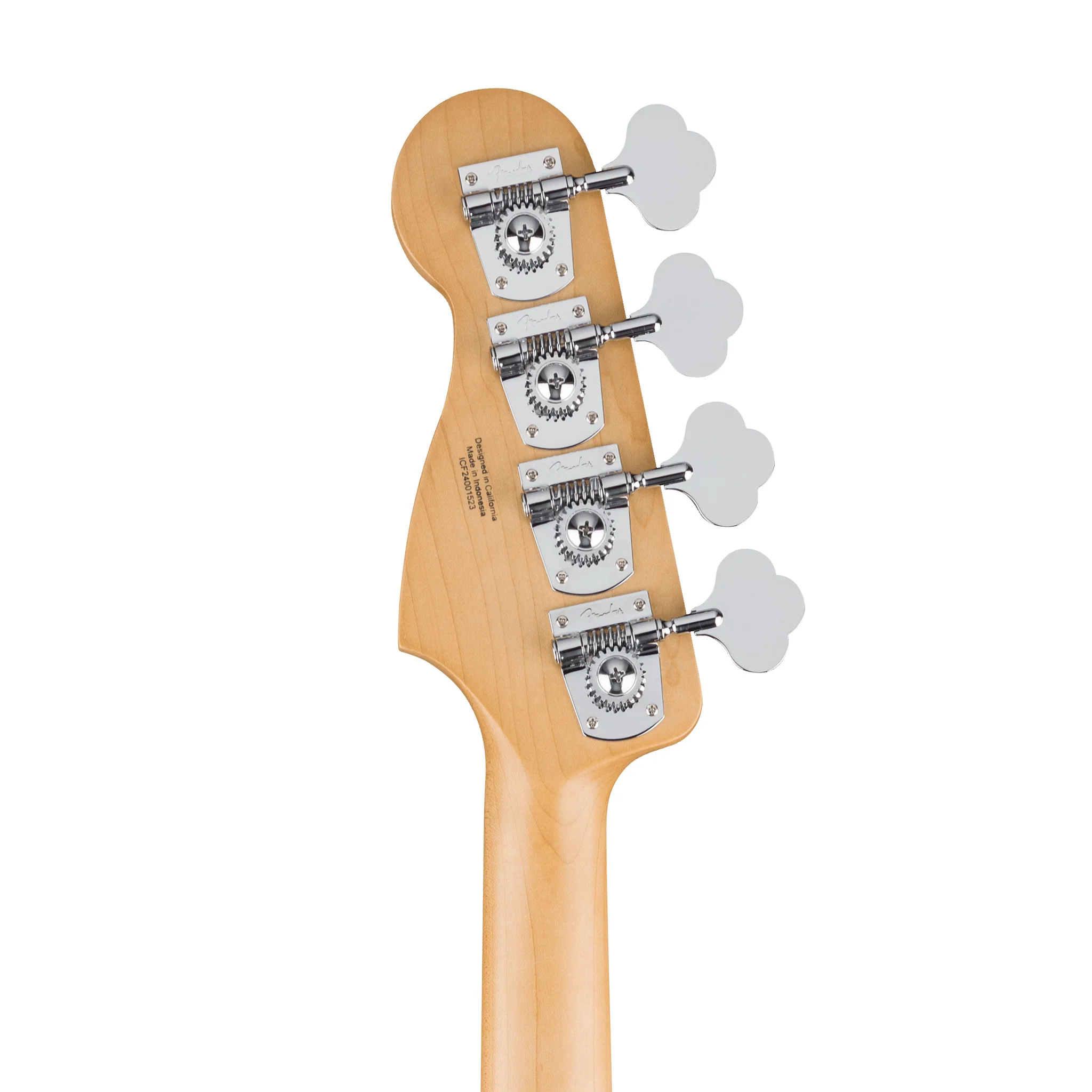 Fender Standard Precision Bass Guitar, Maple FB, Olympic White - Image 6