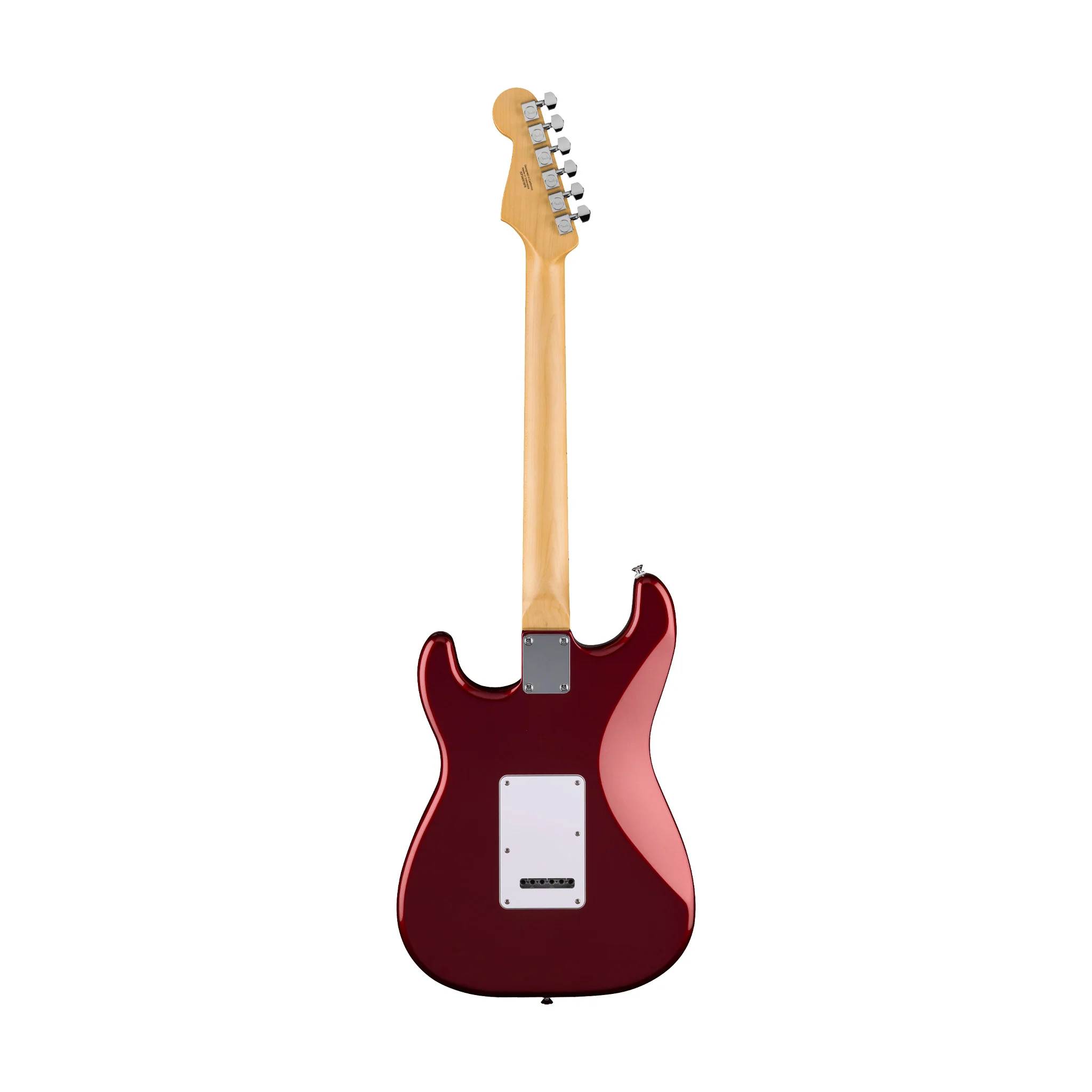 Fender Standard Stratocaster Electric Guitar w/White Pickguard, Maple FB, Candy Cola - Image 2