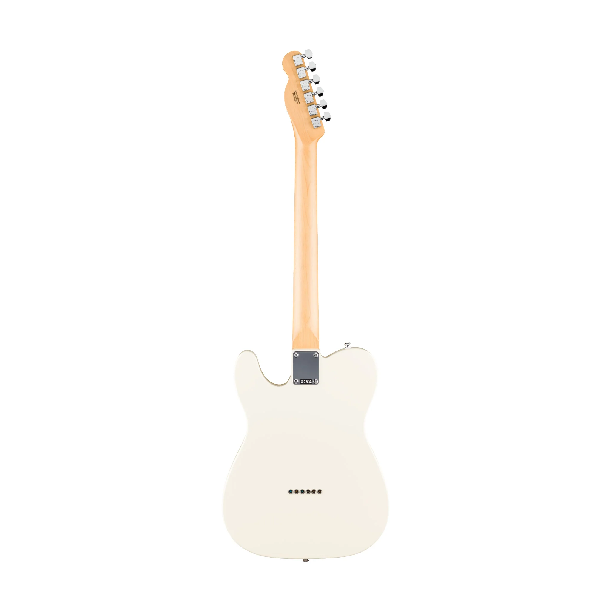 Fender Standard Telecaster Electric Guitar, Laurel FB, Olympic White - Image 2
