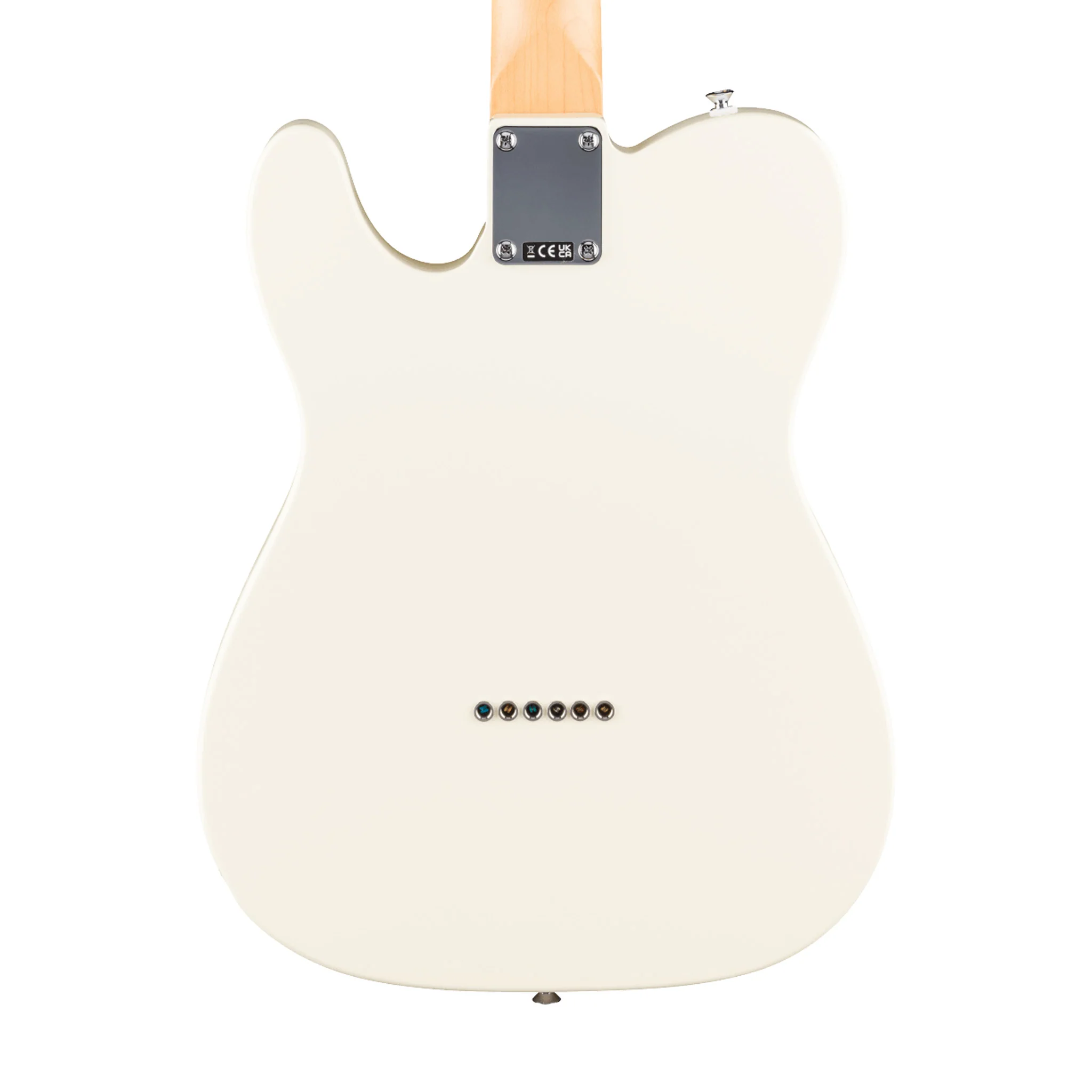 Fender Standard Telecaster Electric Guitar, Laurel FB, Olympic White - Image 4