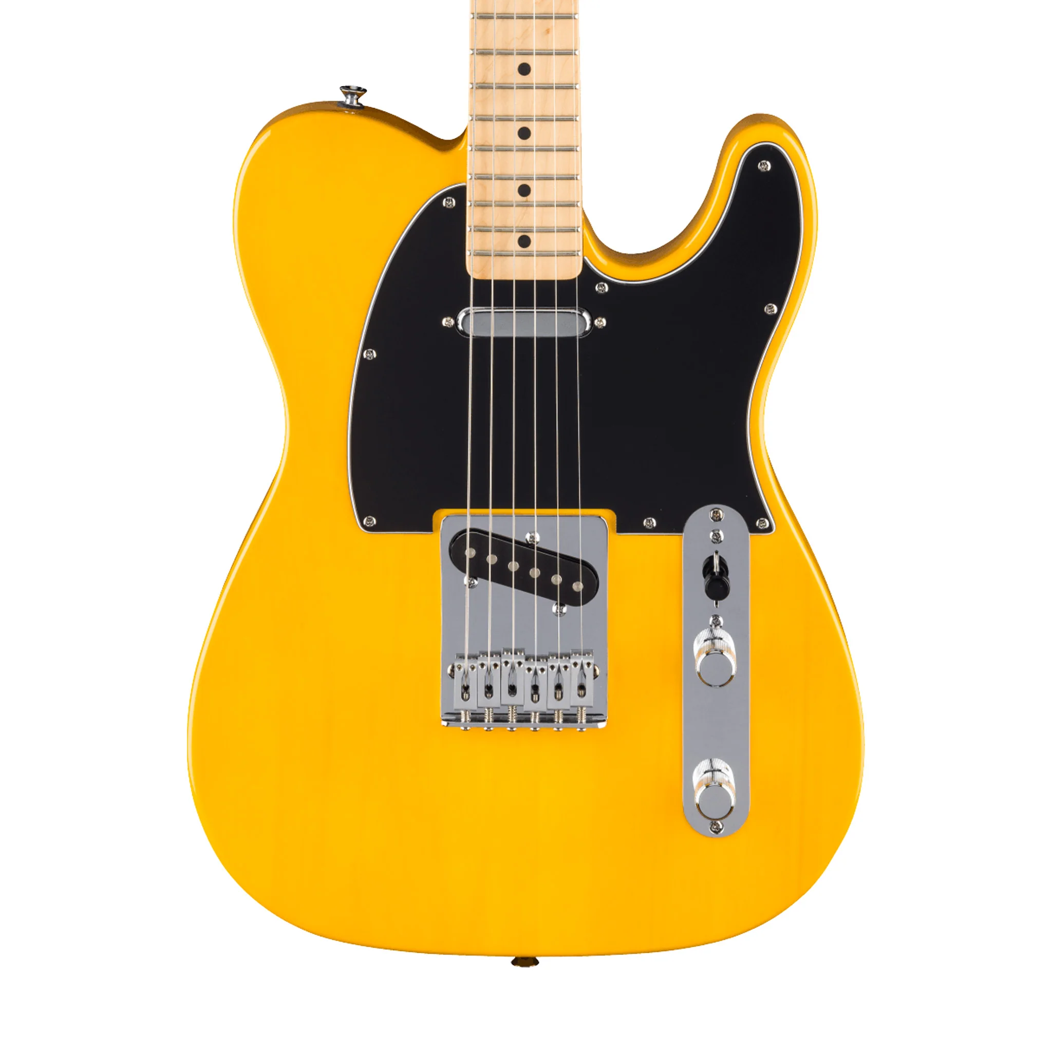 Fender Standard Telecaster Electric Guitar, Maple FB, Butterscotch Blonde - Image 3