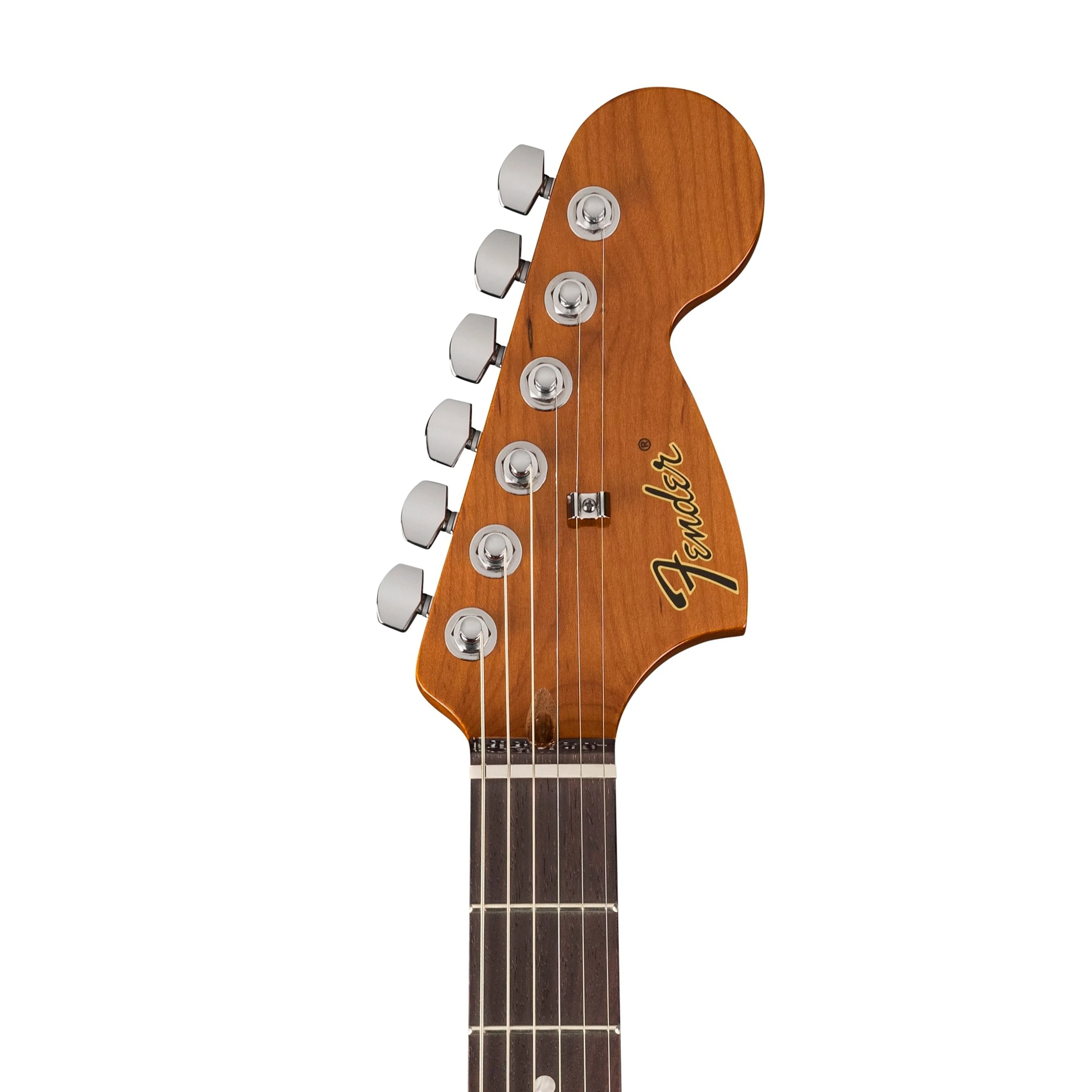 Fender Tom DeLonge Starcaster Electric Guitar, RW FB, Shoreline Gold - Image 6