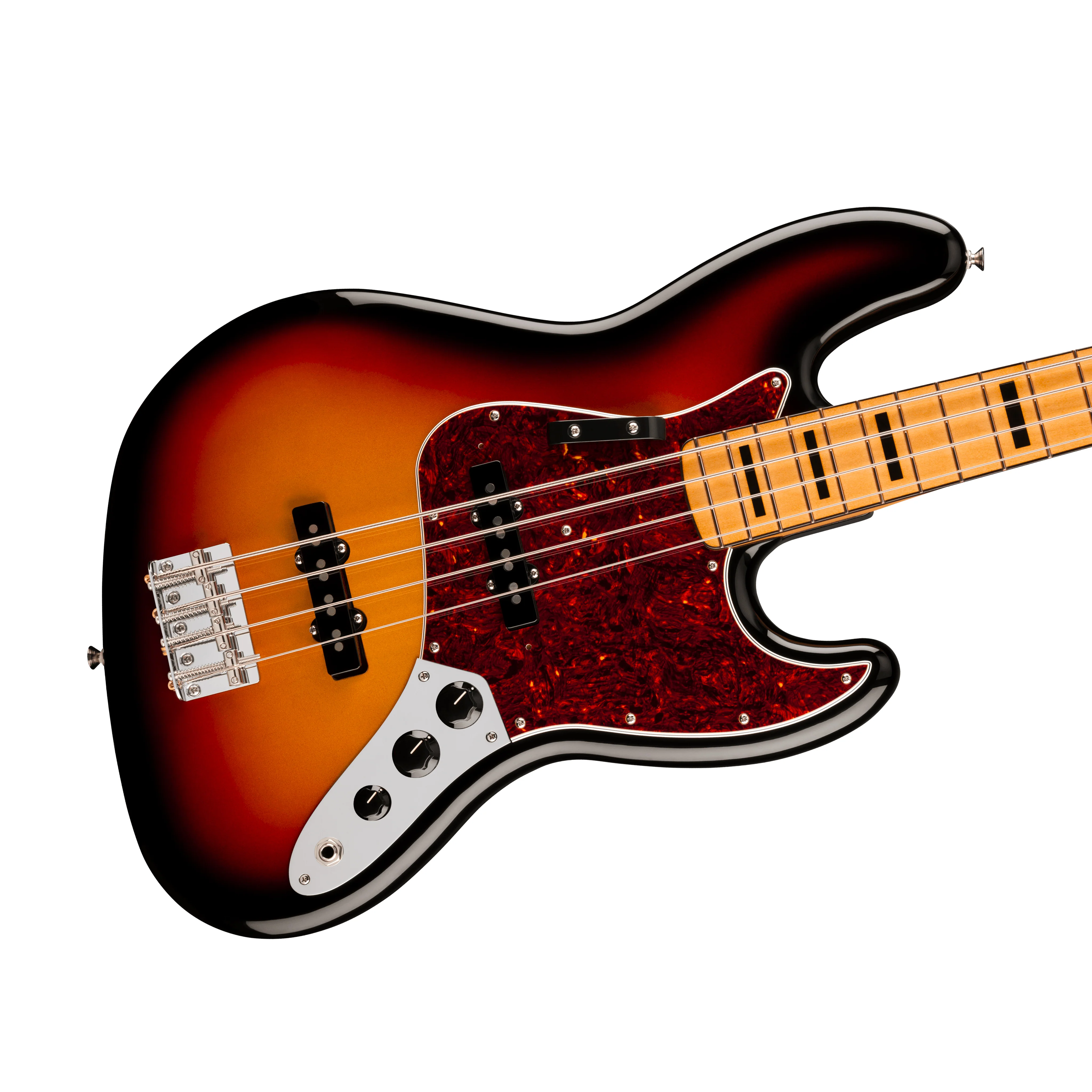 Fender Vintera III Early 70s Jazz Bass Guitar, Maple FB, 3-Color Sunburst - Image 5