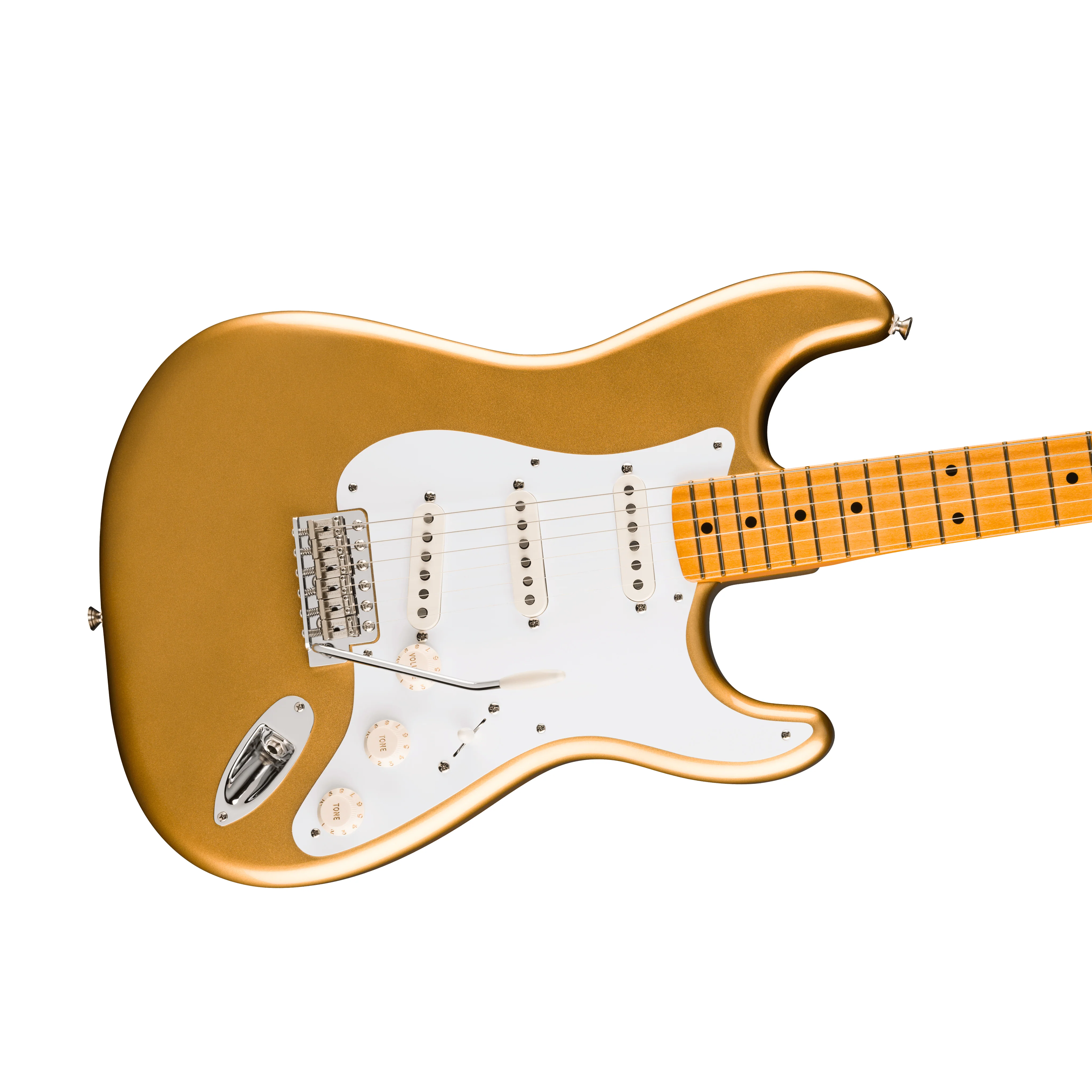 Fender Vintera III Late 50s Stratocaster Electric Guitar, Maple FB, Aztec Gold - Image 5
