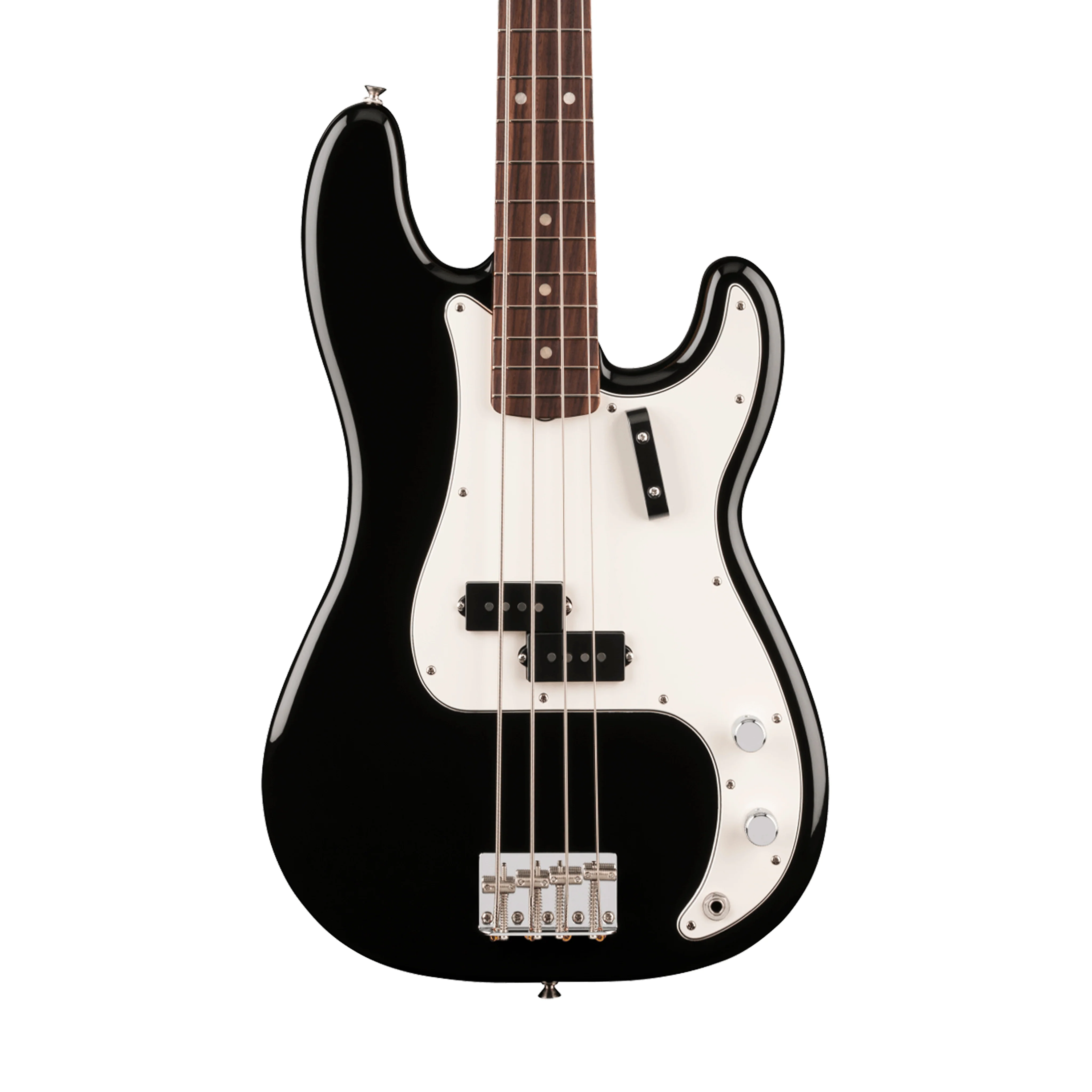 Fender Vintera III Late 60s Precision Bass Guitar, RW FB, Black - Image 3